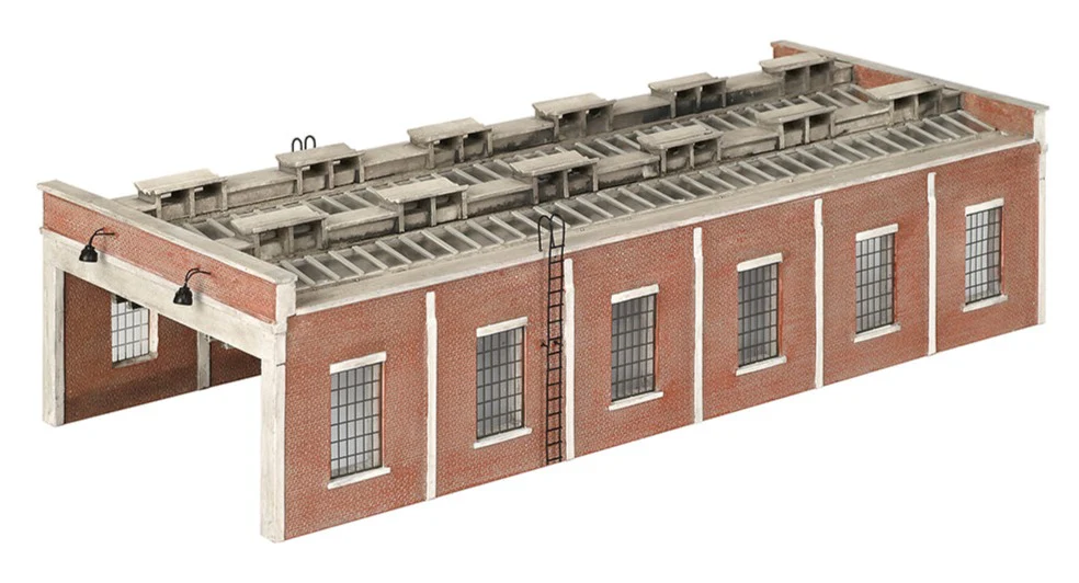 44-0033 Two Lane Engine Shed