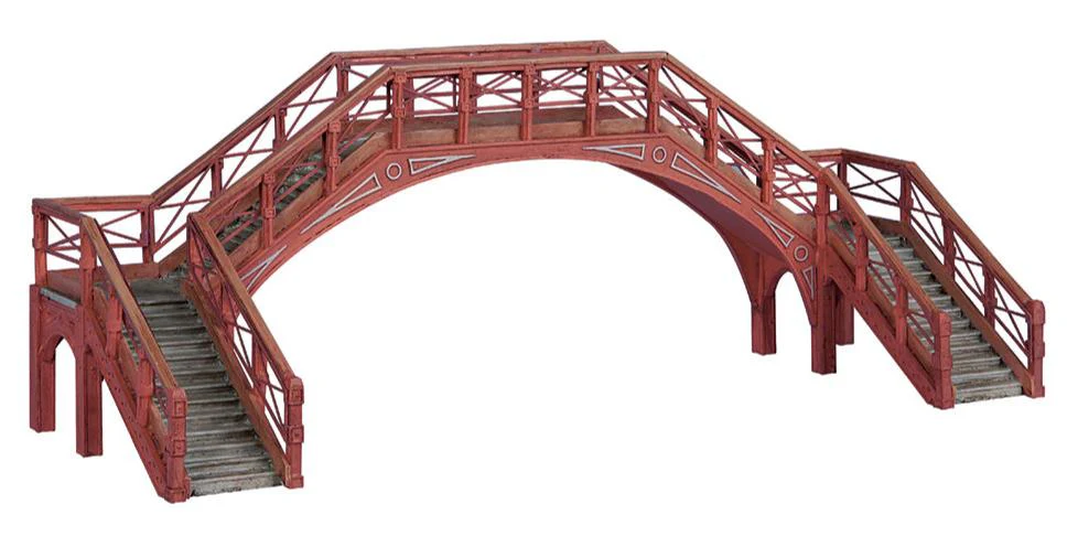 44-0186A NER Footbridge Red