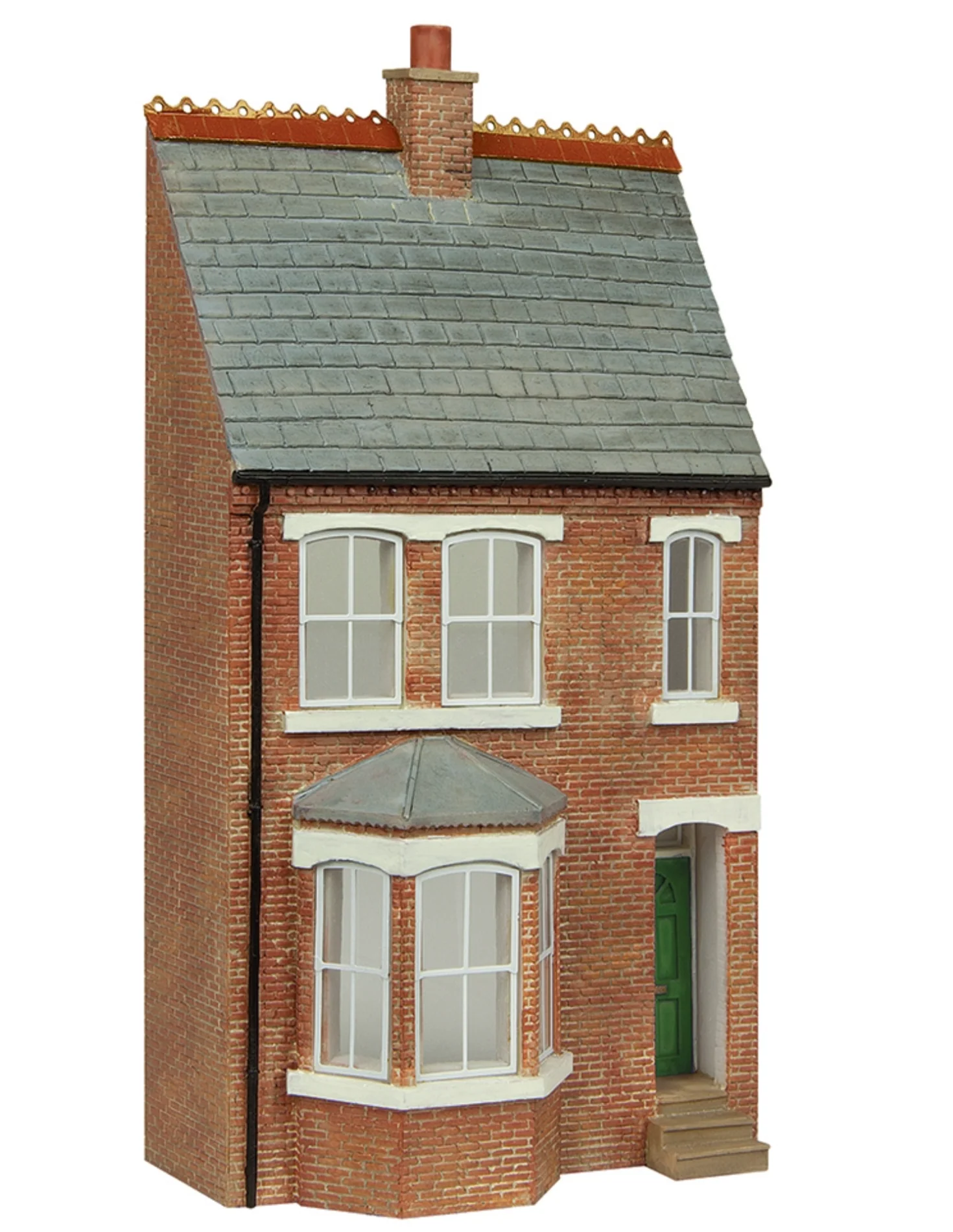 44-0213G Low Relief Left Hand Bay Terrace Green
