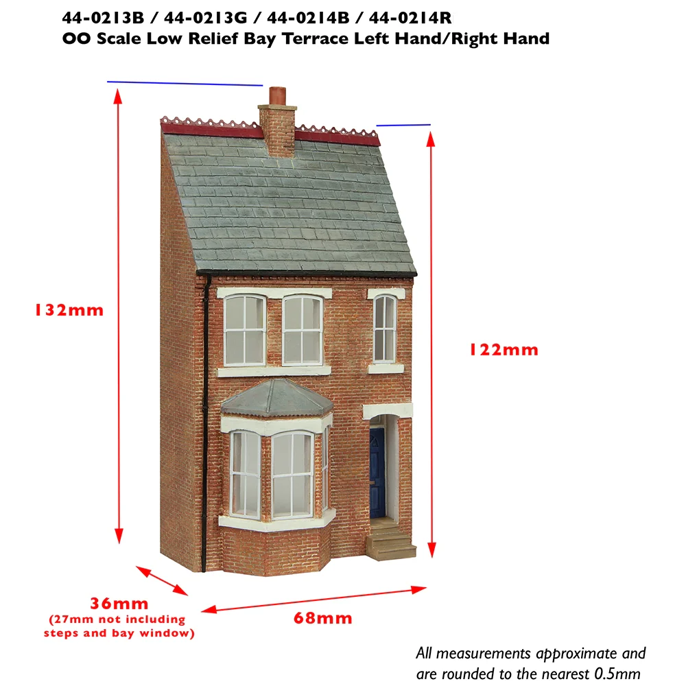 44-0213G Low Relief Left Hand Bay Terrace Green - Image 3