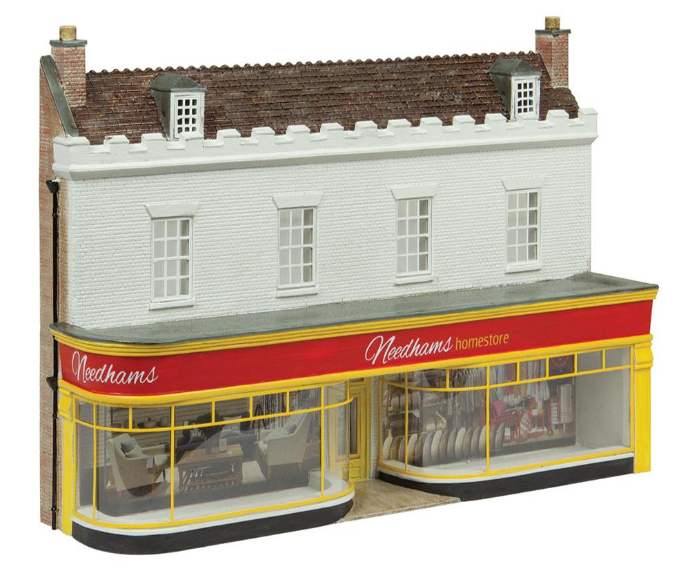 44-0222R Low Relief Department Store Red