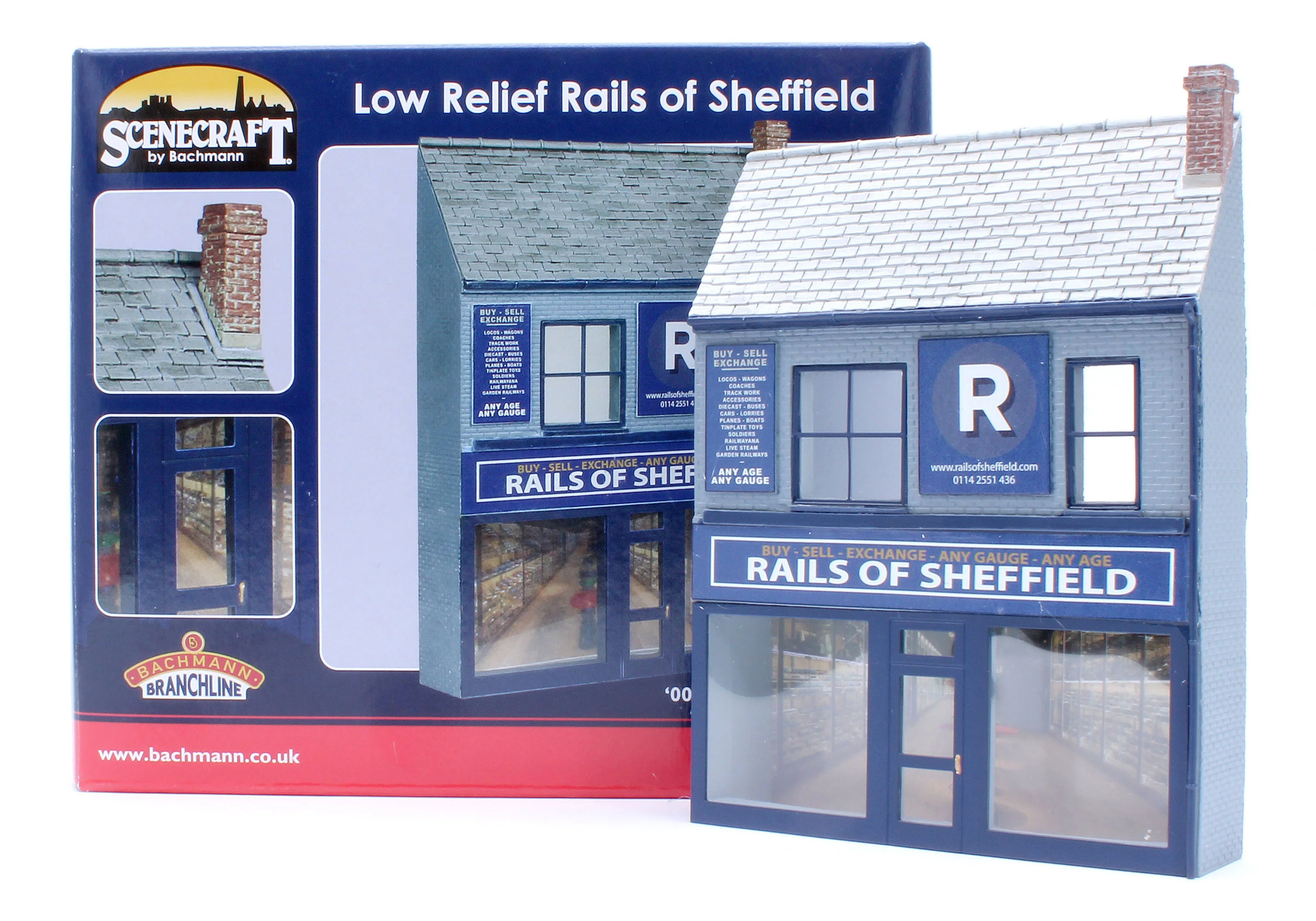 44-0222Z Low Relief 'Rails of Sheffield Store' Shop - Image 4