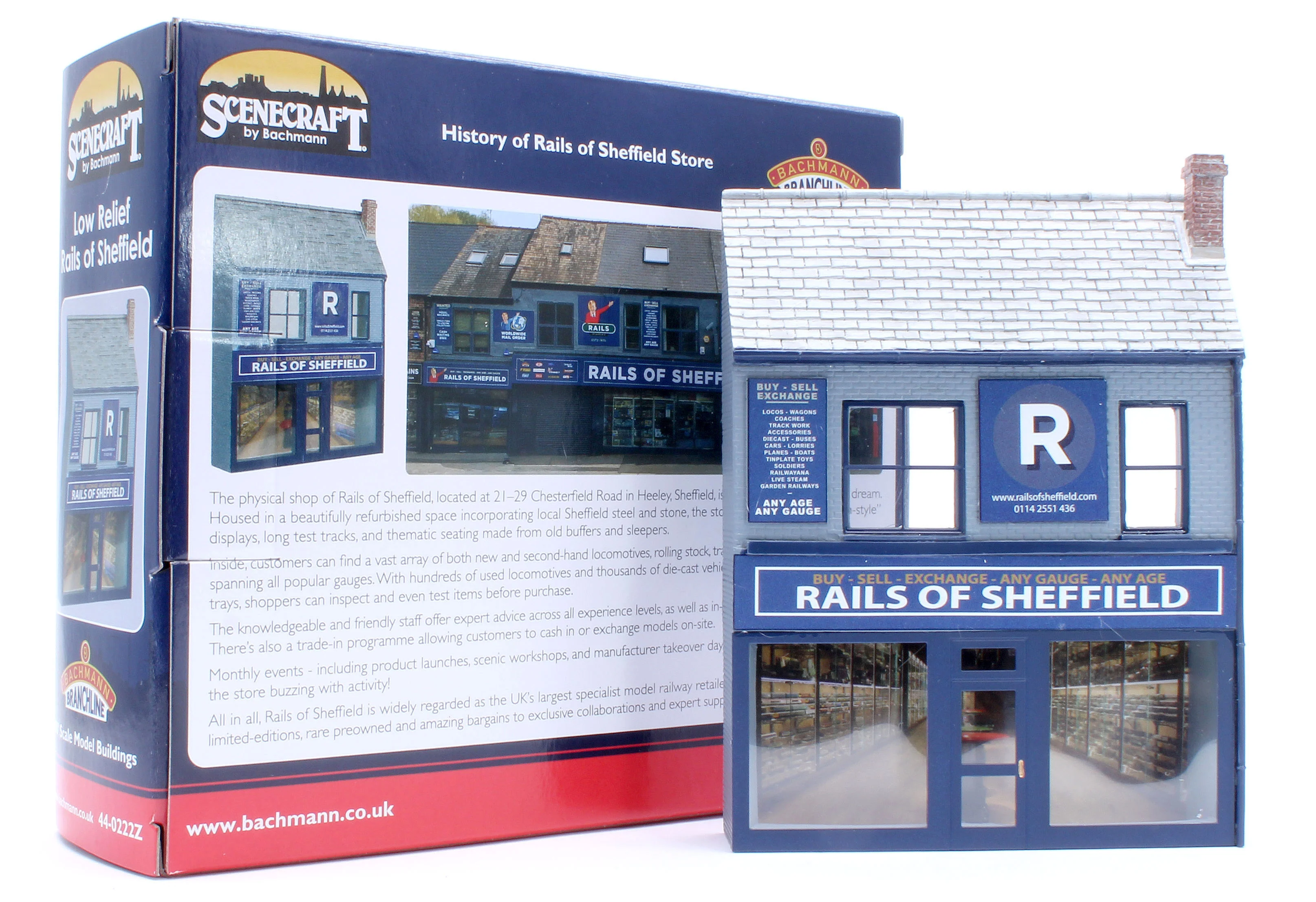 44-0222Z Low Relief 'Rails of Sheffield Store' Shop - Image 5