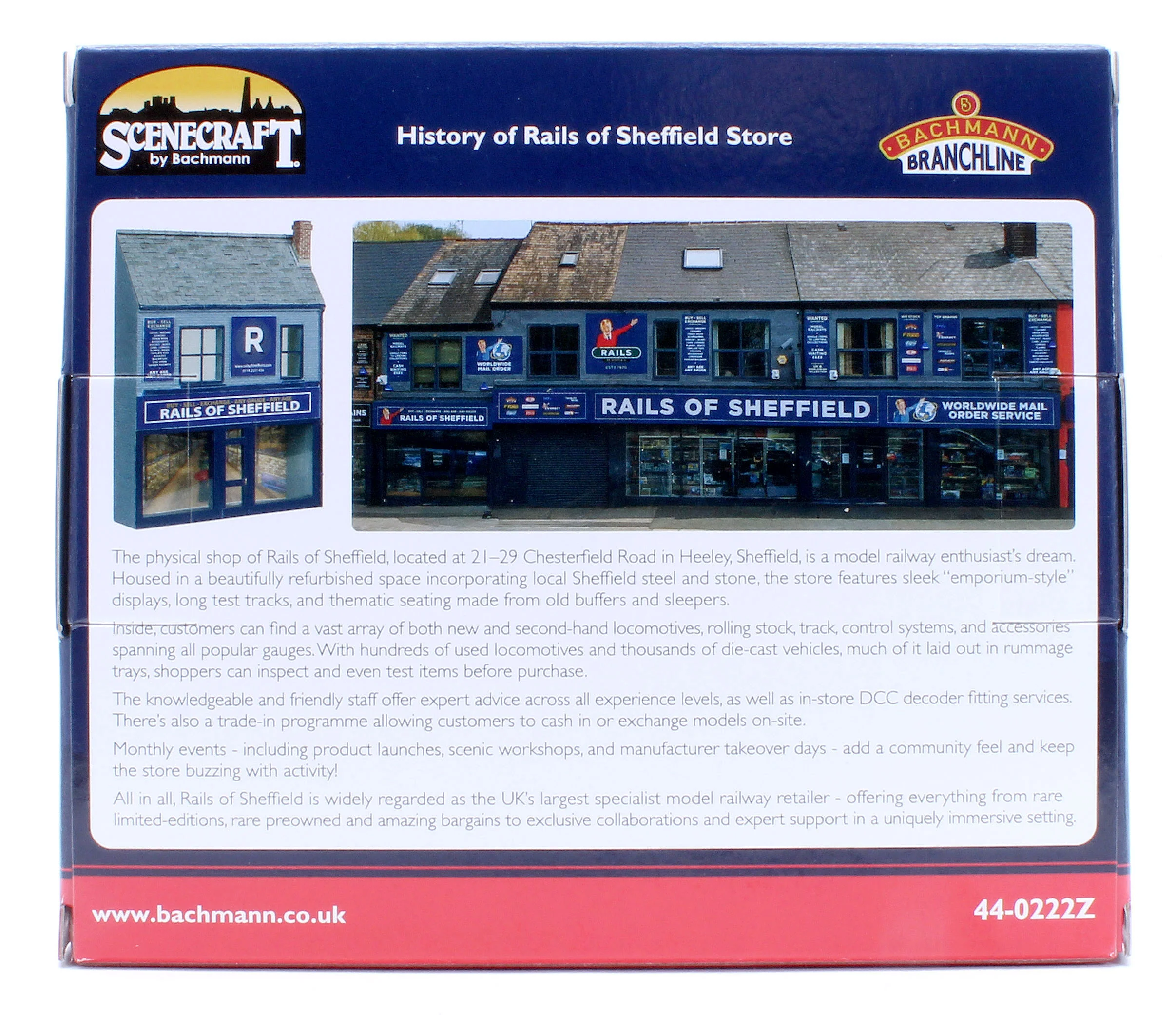 44-0222Z Low Relief 'Rails of Sheffield Store' Shop - Image 8