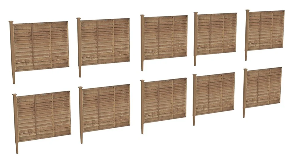 44-0505 6' Garden Fencing