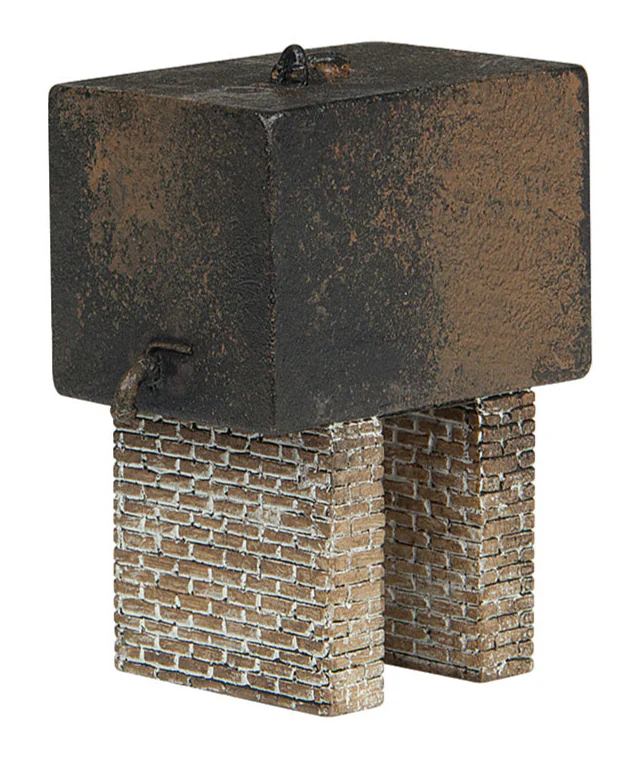 44-0544 Unbunded Oil Tank Rusty Black