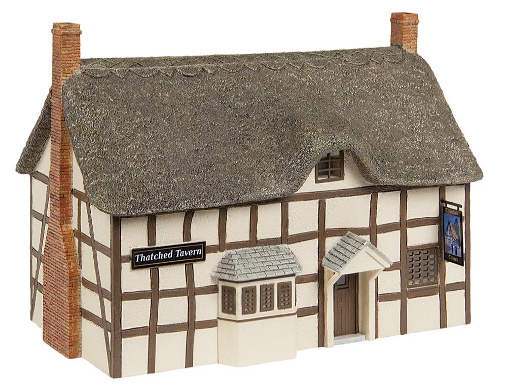 44-1002C Thatched Tavern Brown & Cream