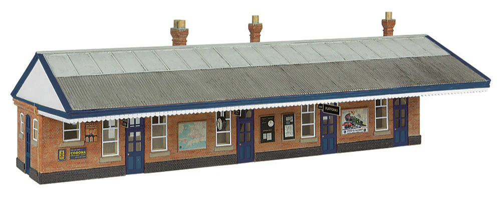 44-1019A GWR Standard Station - Blue & White