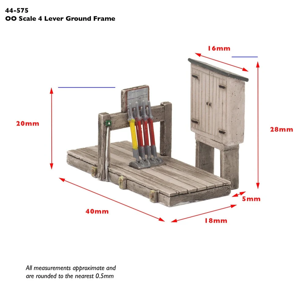 44-575 4 Lever Open Ground Frame - Image 2