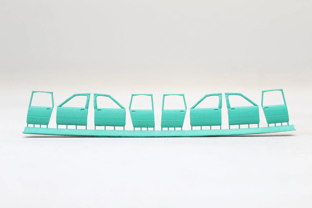 BSSCDGRN10 Scrap Metal Car Doors - Pack of 8 - GREEN