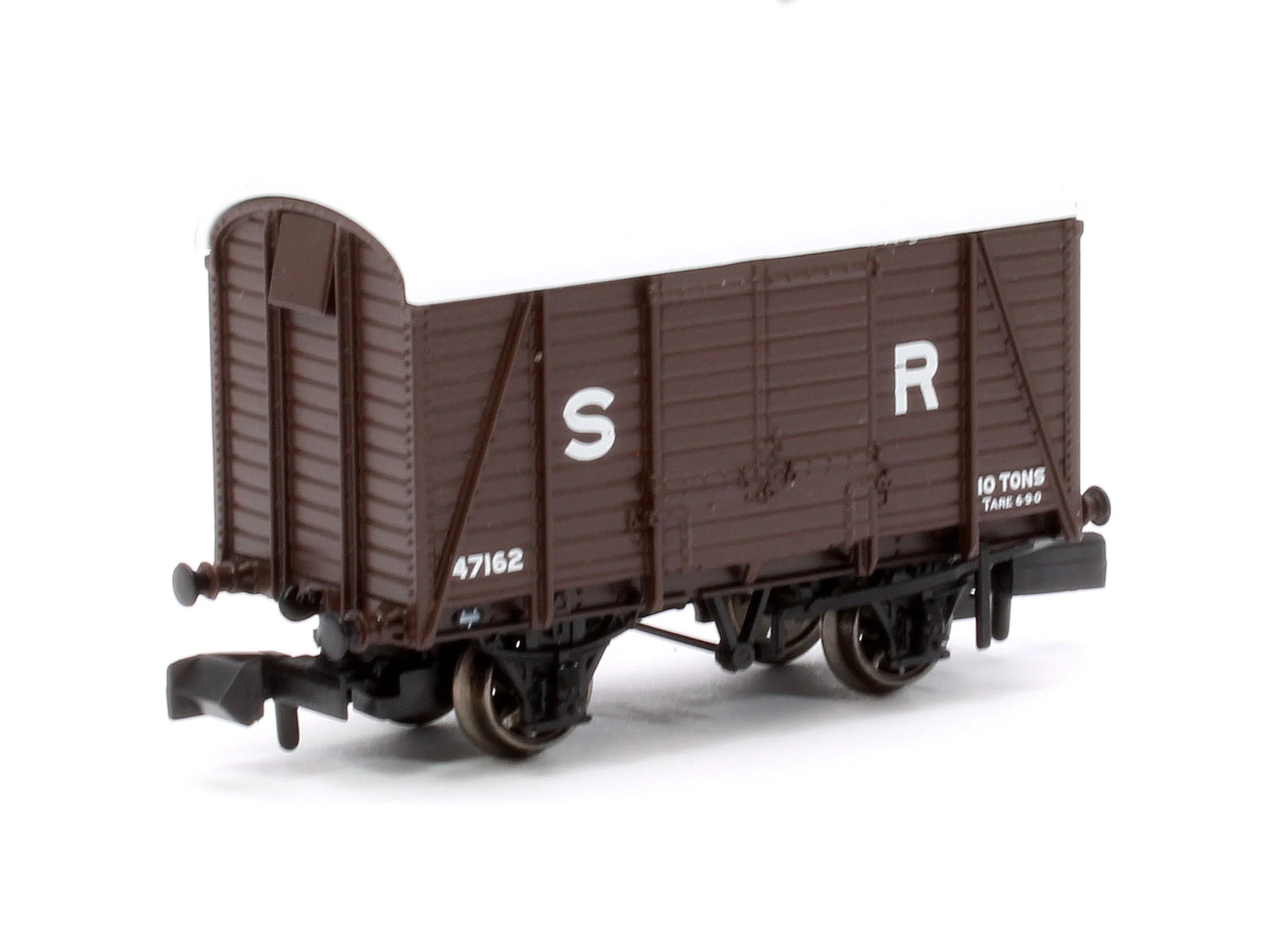 942008 SECR Wagons Pack 4 - SR pre-36 Livery 10t Covered Vans (Dia.1426) - Image 3