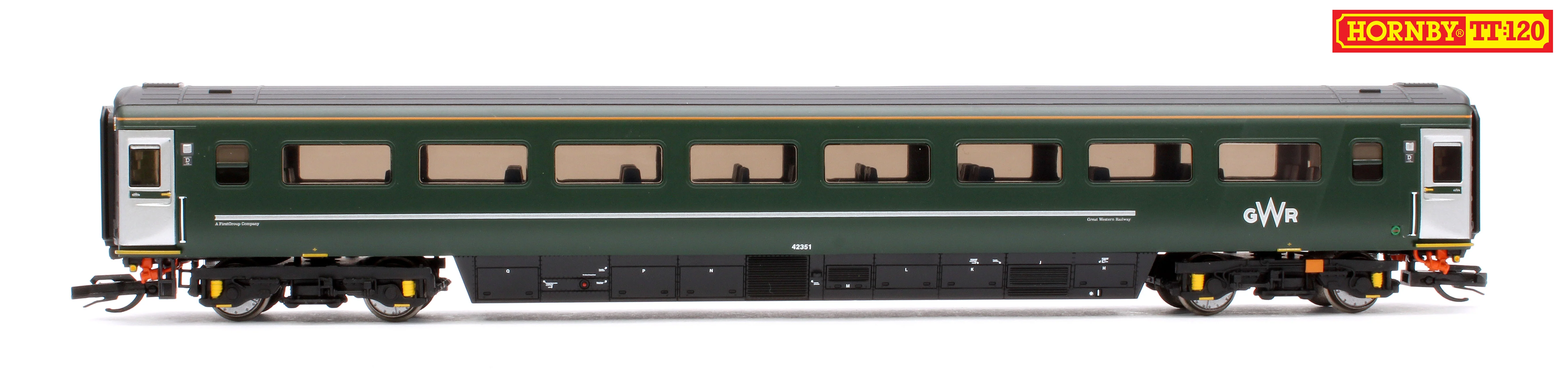 GWR-HST-BUNDLE Set of 10 GWR TT:120 Class 43 HST Train Pack & Coaches - Image 10