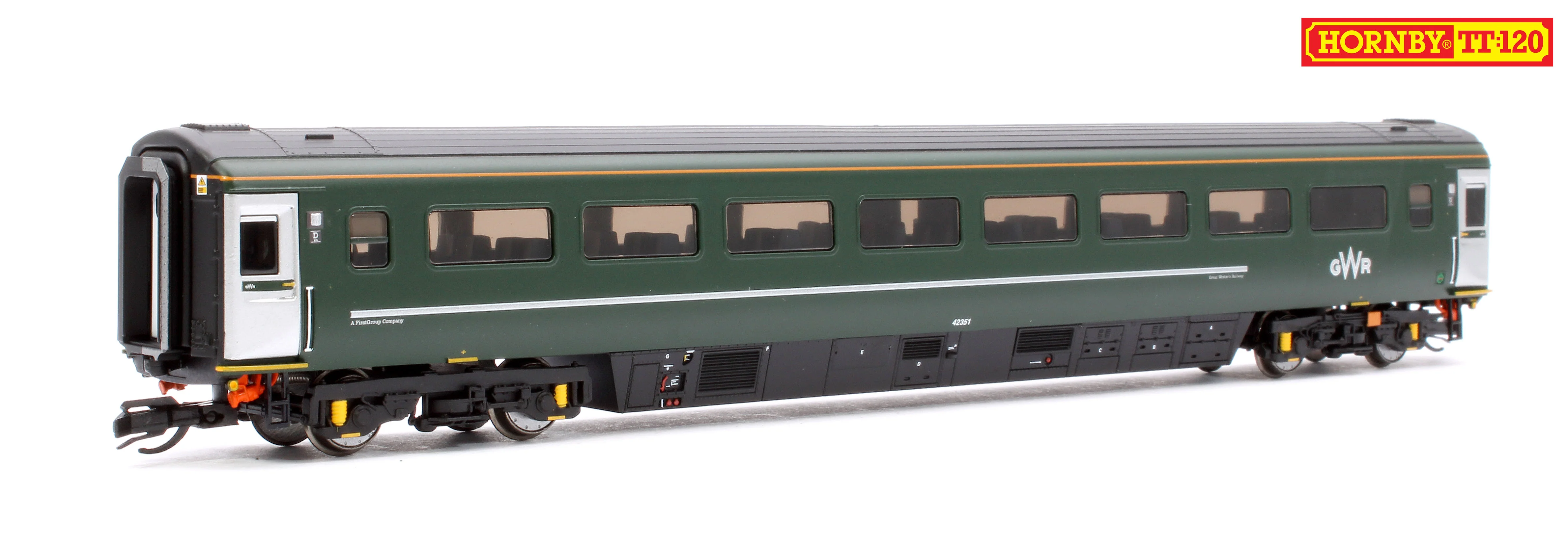 GWR-HST-BUNDLE Set of 10 GWR TT:120 Class 43 HST Train Pack & Coaches - Image 9