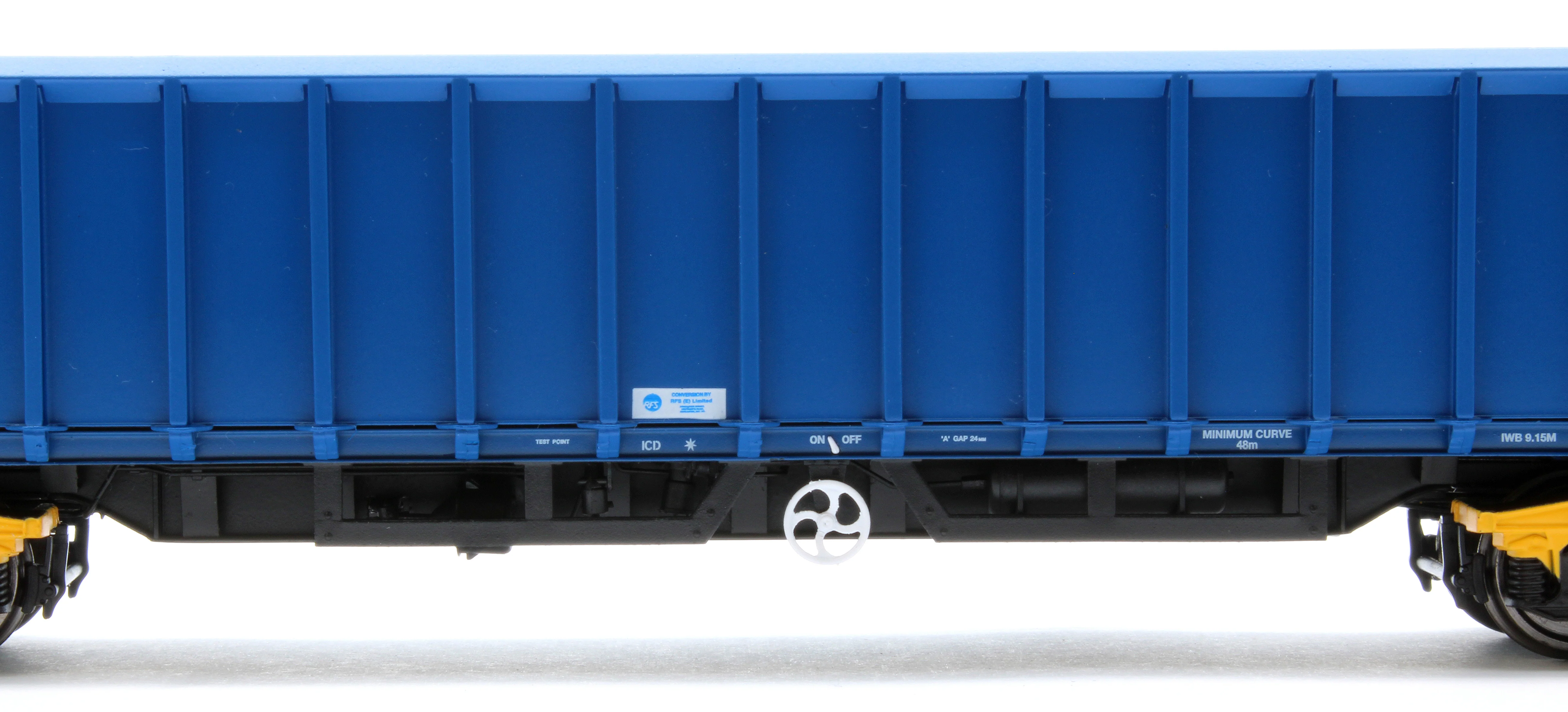JXA01 TP(A) Set of 3 JXA Bogie Scrap Wagons TIPH Blue As Converted 1995 No.3012/3042/3051 - Image 15
