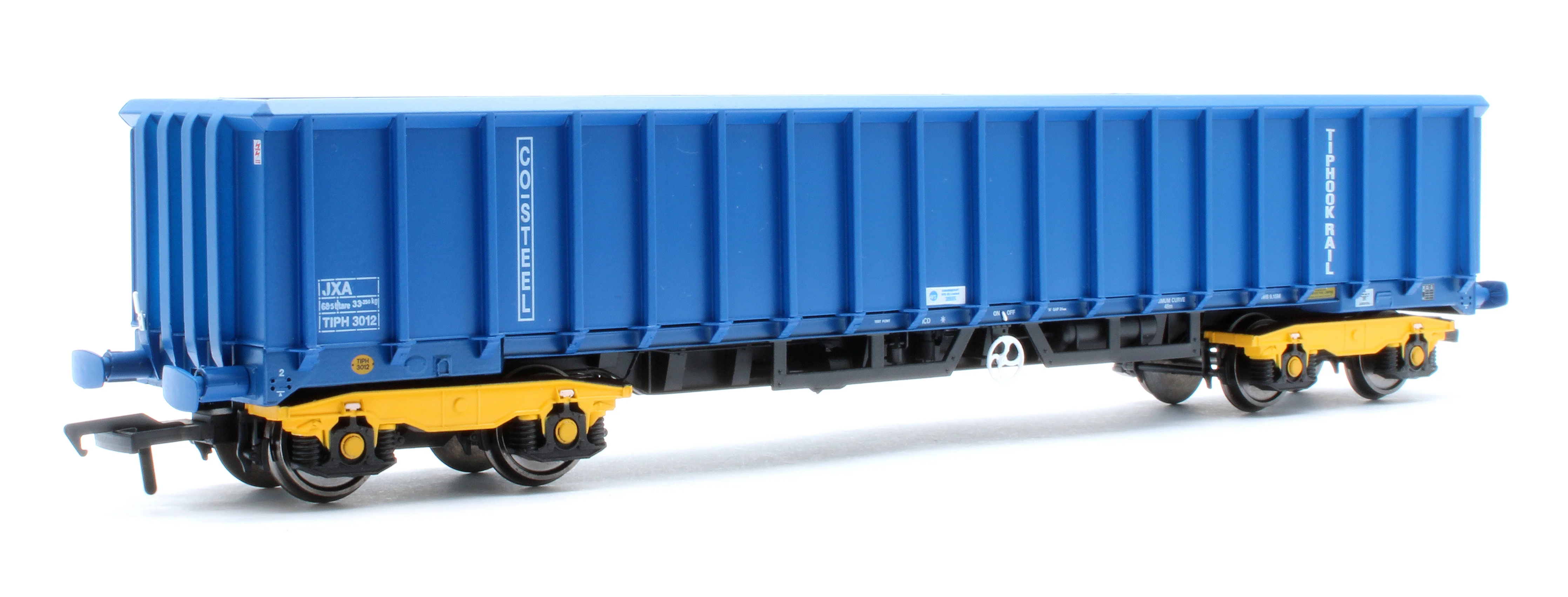 JXA01 TP(A) Set of 3 JXA Bogie Scrap Wagons TIPH Blue As Converted 1995 No.3012/3042/3051 - Image 7