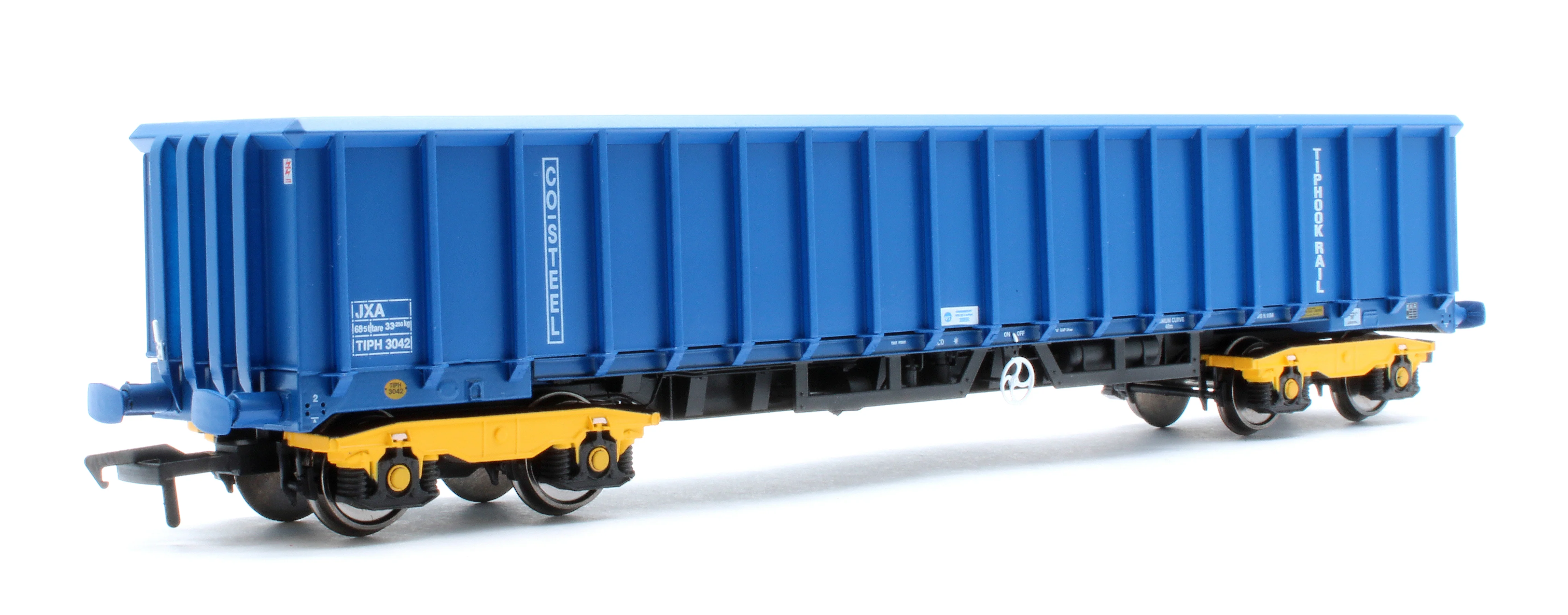 JXA01 TP(A) Set of 3 JXA Bogie Scrap Wagons TIPH Blue As Converted 1995 No.3012/3042/3051 - Image 8