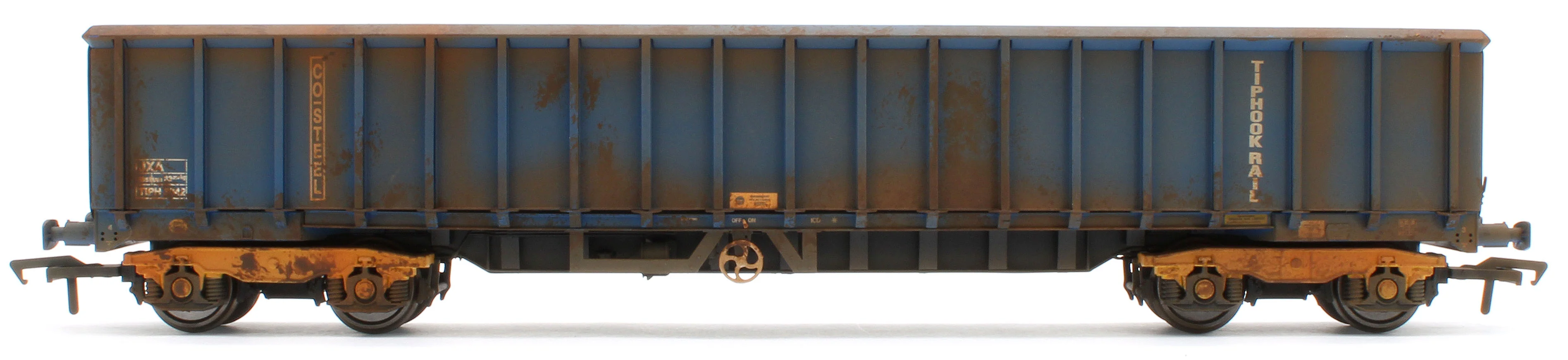 JXA01 TP(A)W Bespoke Weathered Set of 3 JXA Bogie Scrap Wagons - Image 6