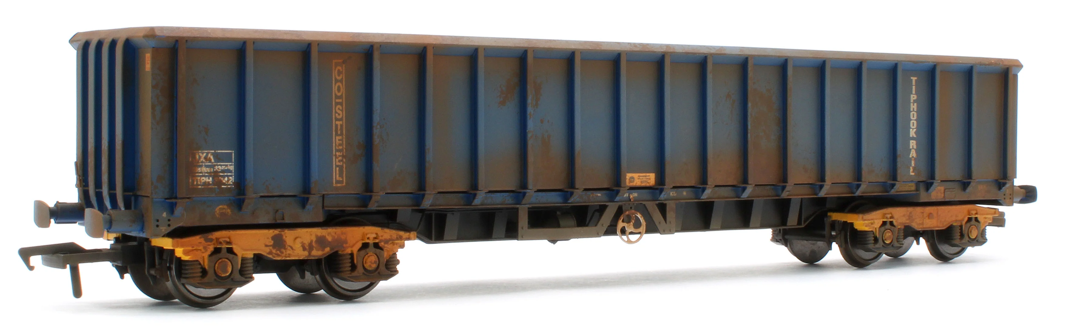 JXA01 TP(A)W Bespoke Weathered Set of 3 JXA Bogie Scrap Wagons - Image 7