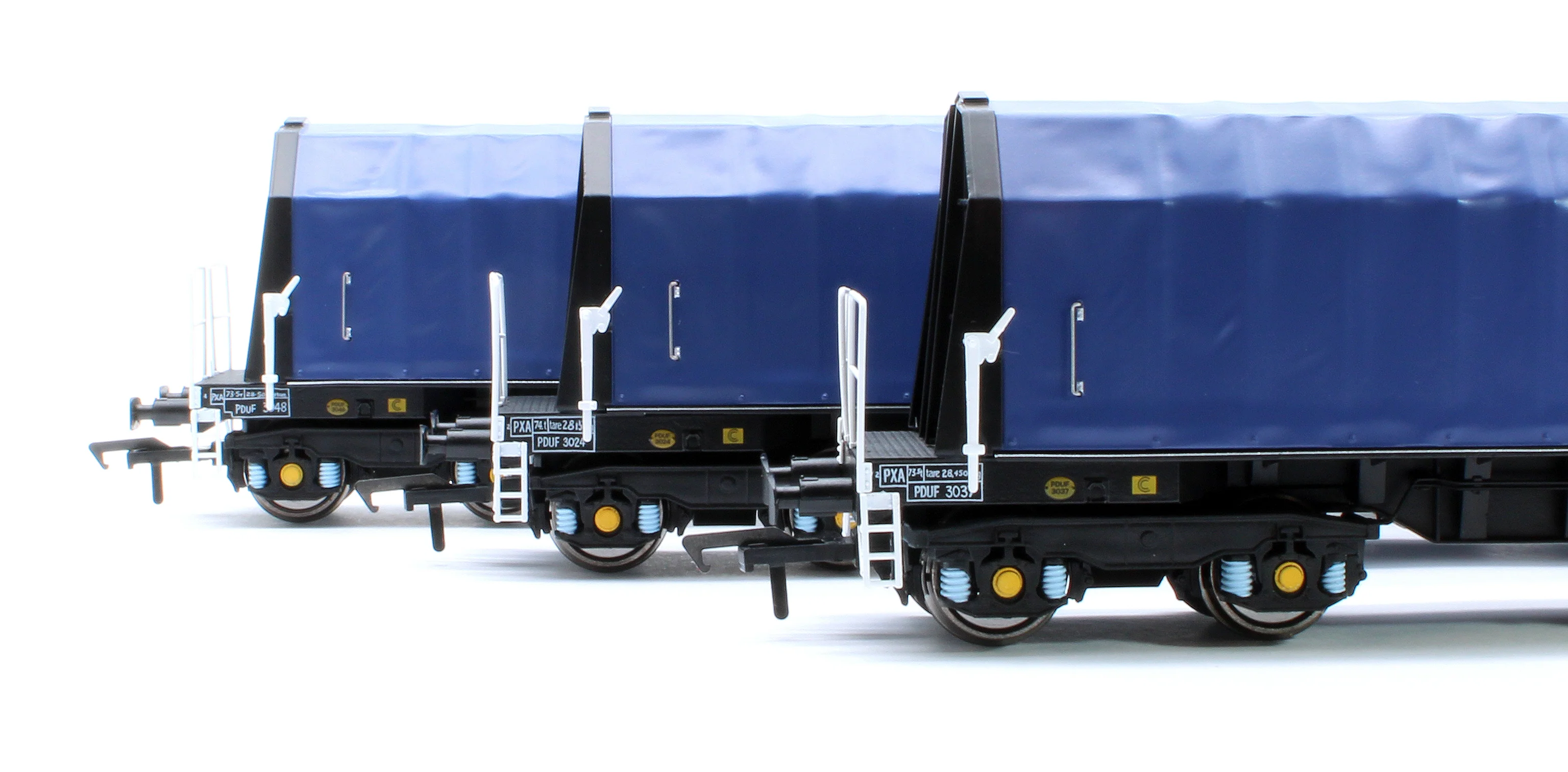 PXA01 TP(A) Set of 3 PXA Steel Coil Carrier PD Blue As Built 1988 No.3024/3037/3048 - Image 4