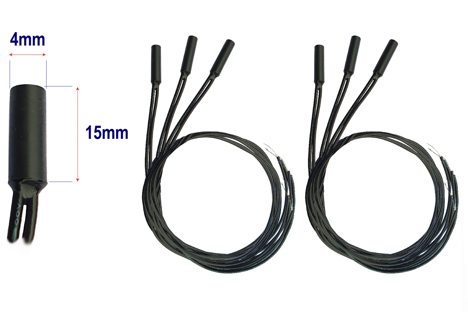 DCP-MSiA.6 Slim Vertical Mounted Magnetic Sensors (6-pack)