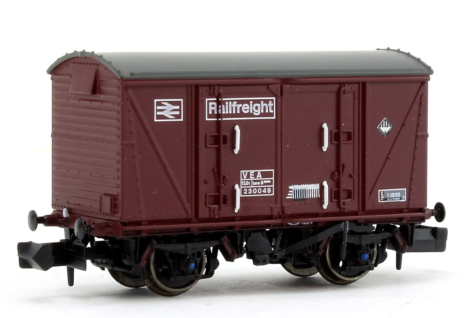BR Maroon (Pristine) Railfreight VEA Munitions Van #230049
