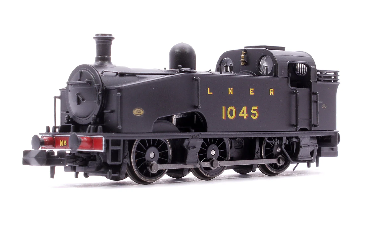 S2102-03 Class J50 LNER Black (Unlined) 0-6-0 Tank Locomotive No.1045