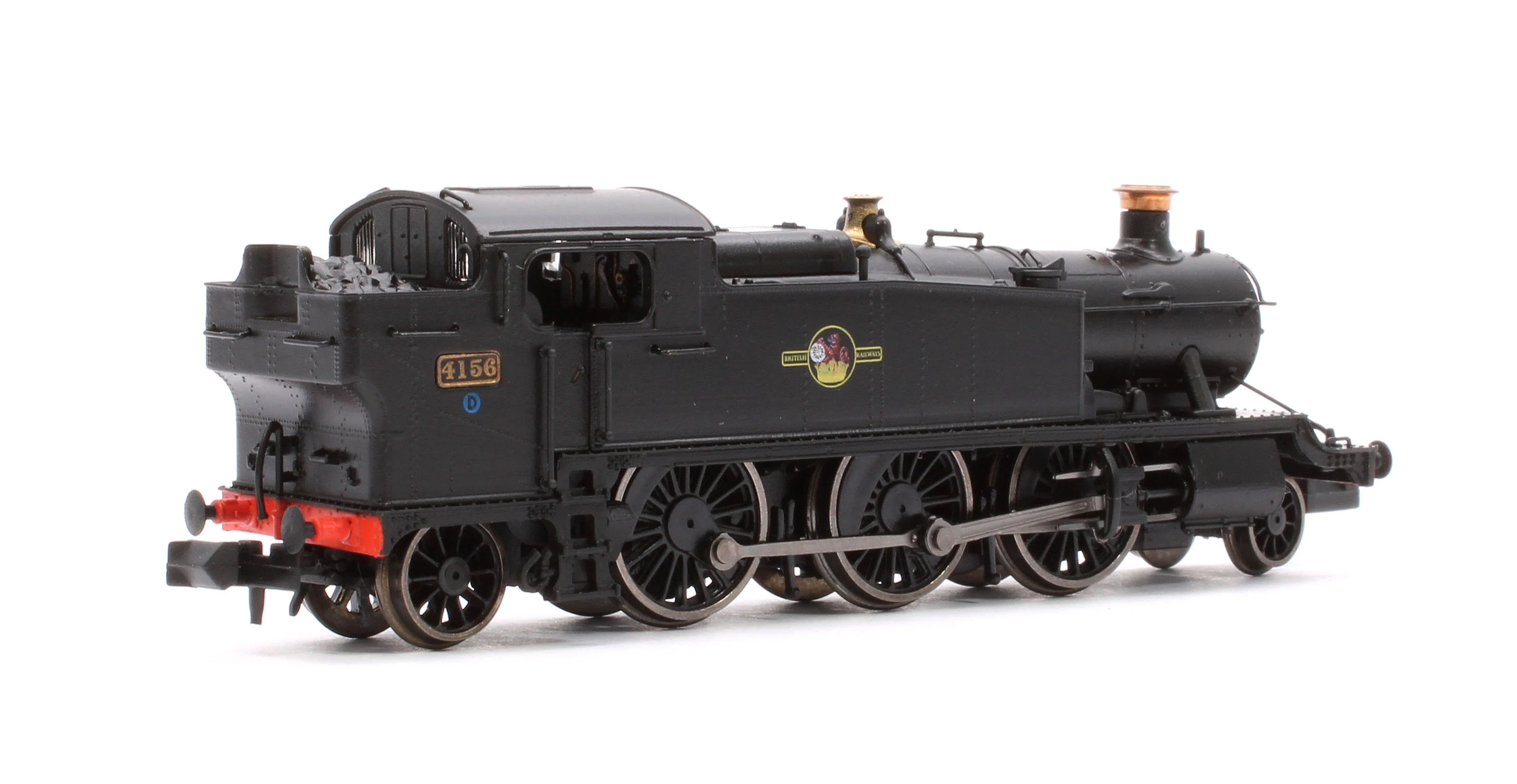 S2103-08 Class 5101 Large Prairie British Railways BR Black (Late Crest) 2-6-2 Tank Locomotive No.4156 - Image 3