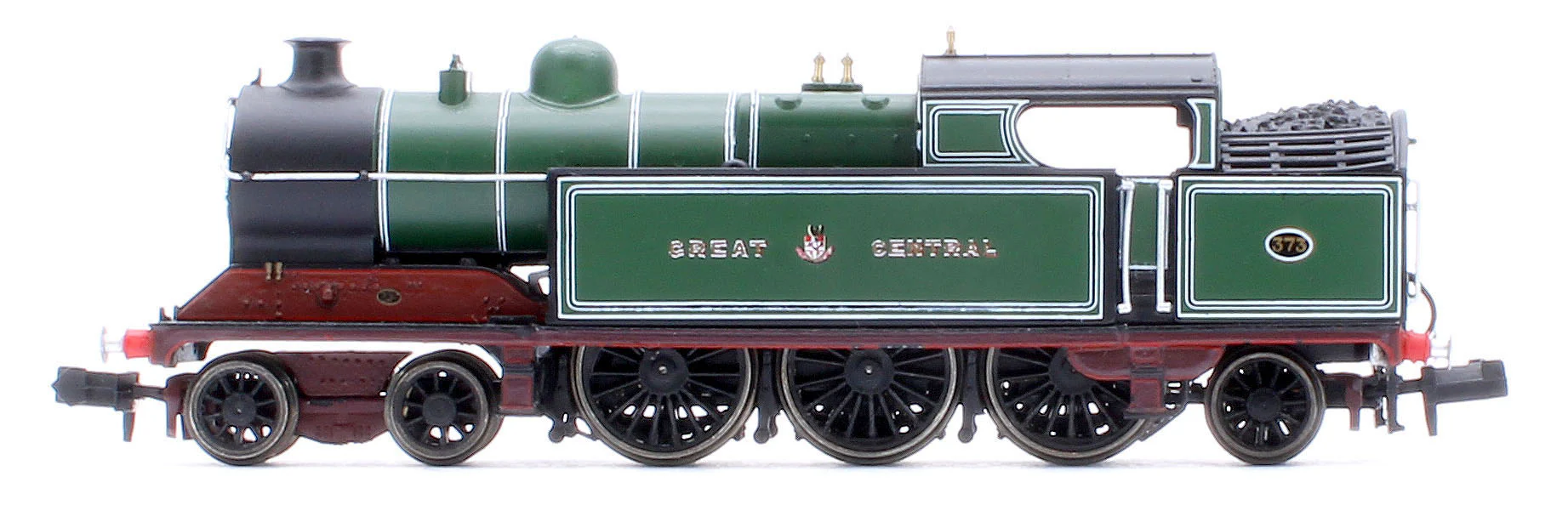 S2104-01 Robinson A5 (GCR Class 9N) 4-6-2 in GCR Great Central Green No.373 Steam Tank Locomotive - Image 2