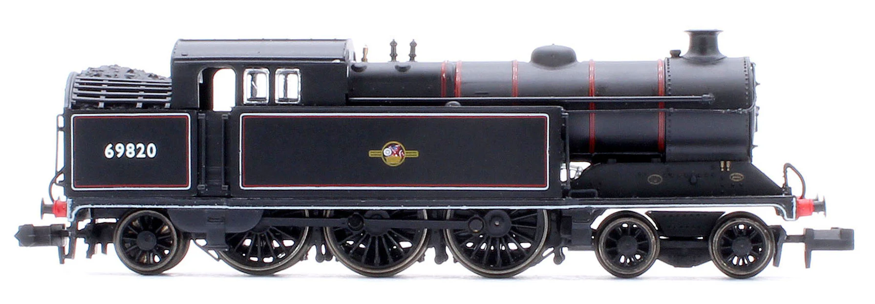 S2104-06 Robinson A5 (GCR Class 9N) 4-6-2 BR Black (Late Crest) No.69820 Steam Tank Locomotive - Image 5