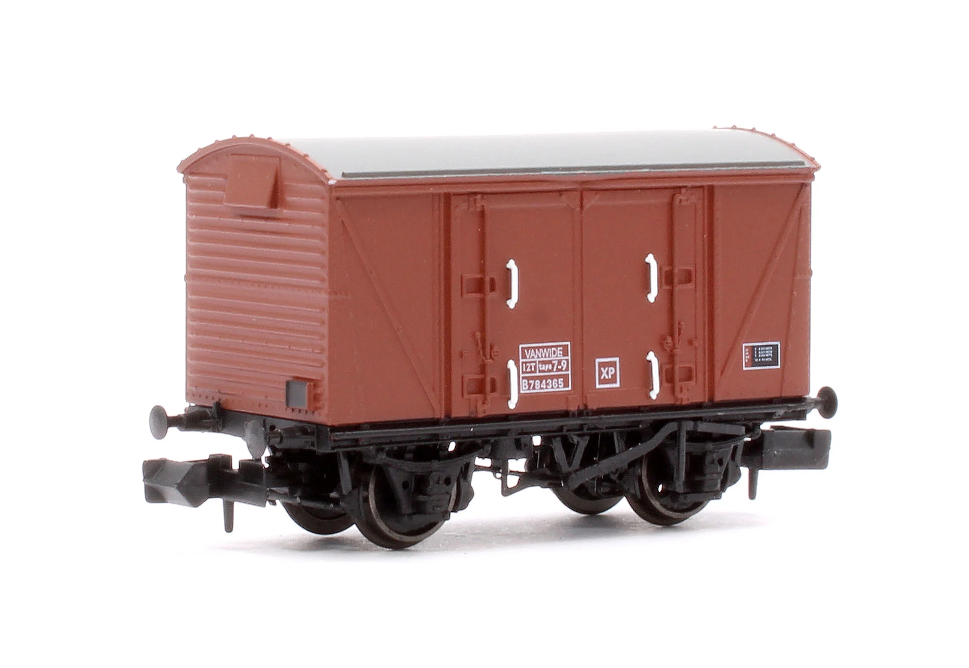 S2301-03 Set of 3 BR 12T Vanwide Ventilated Vans, BR Bauxite (Late) - Image 3