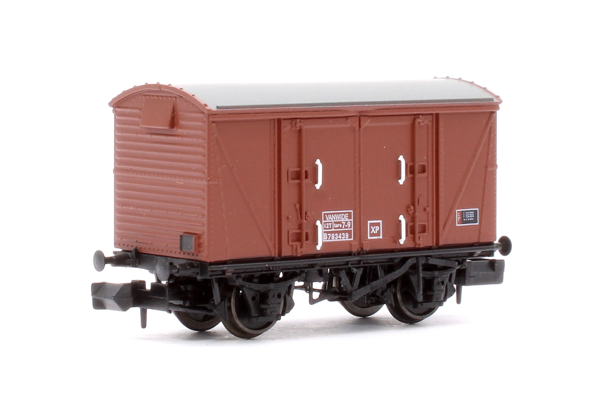 S2301-03 Set of 3 BR 12T Vanwide Ventilated Vans, BR Bauxite (Late) - Image 5