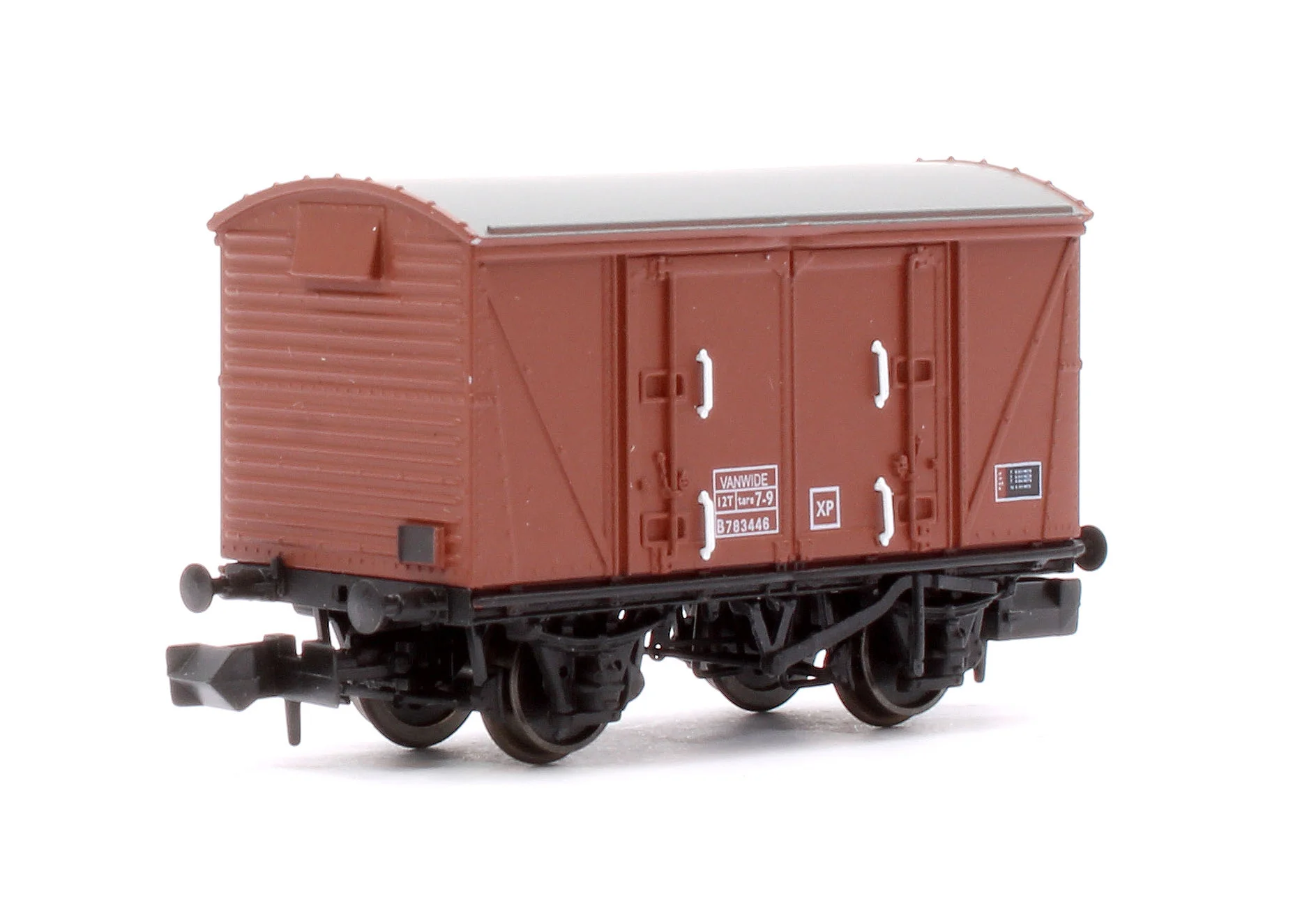 S2301-03 Set of 3 BR 12T Vanwide Ventilated Vans, BR Bauxite (Late) - Image 7