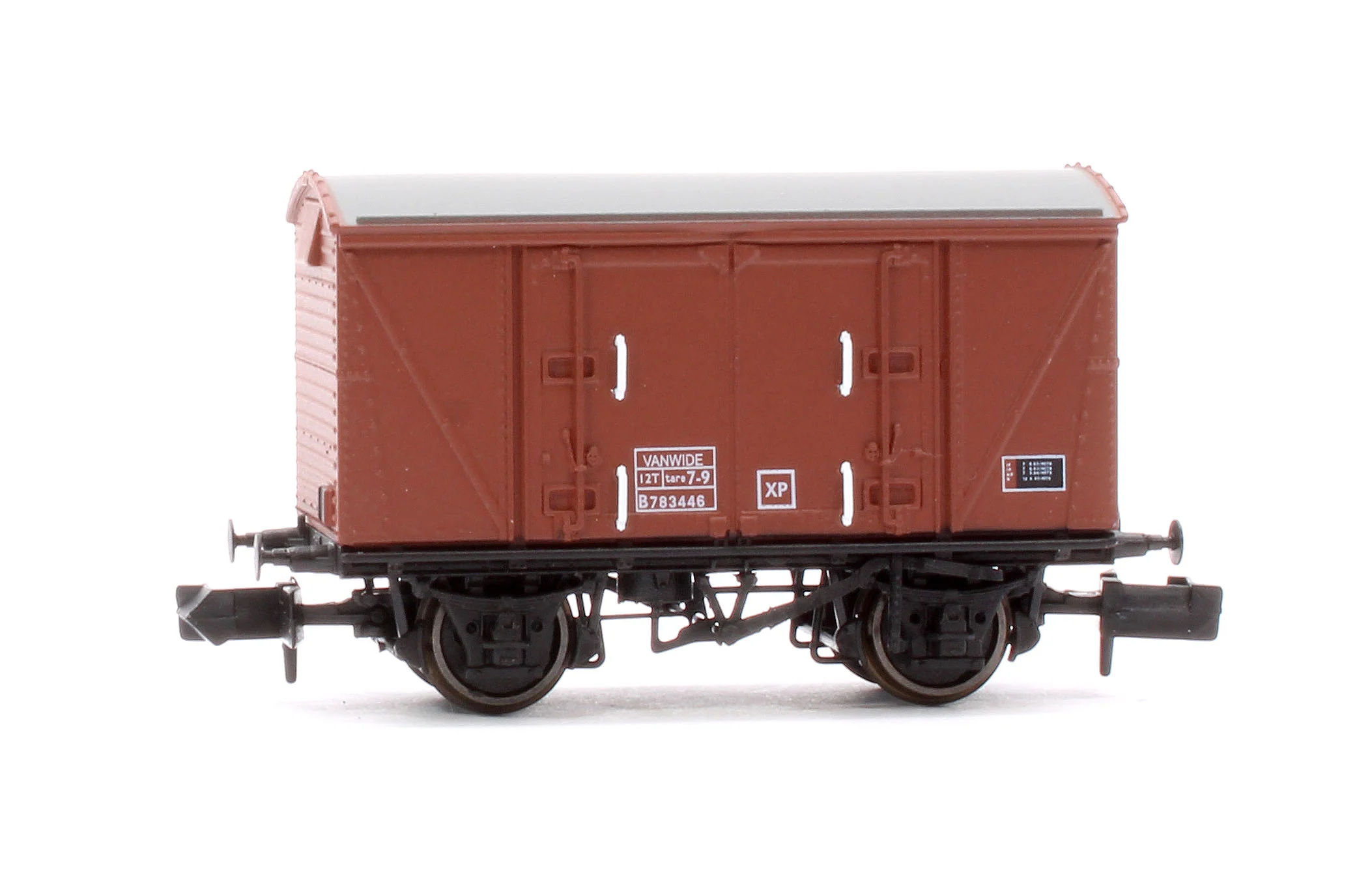 S2301-03 Set of 3 BR 12T Vanwide Ventilated Vans, BR Bauxite (Late) - Image 8