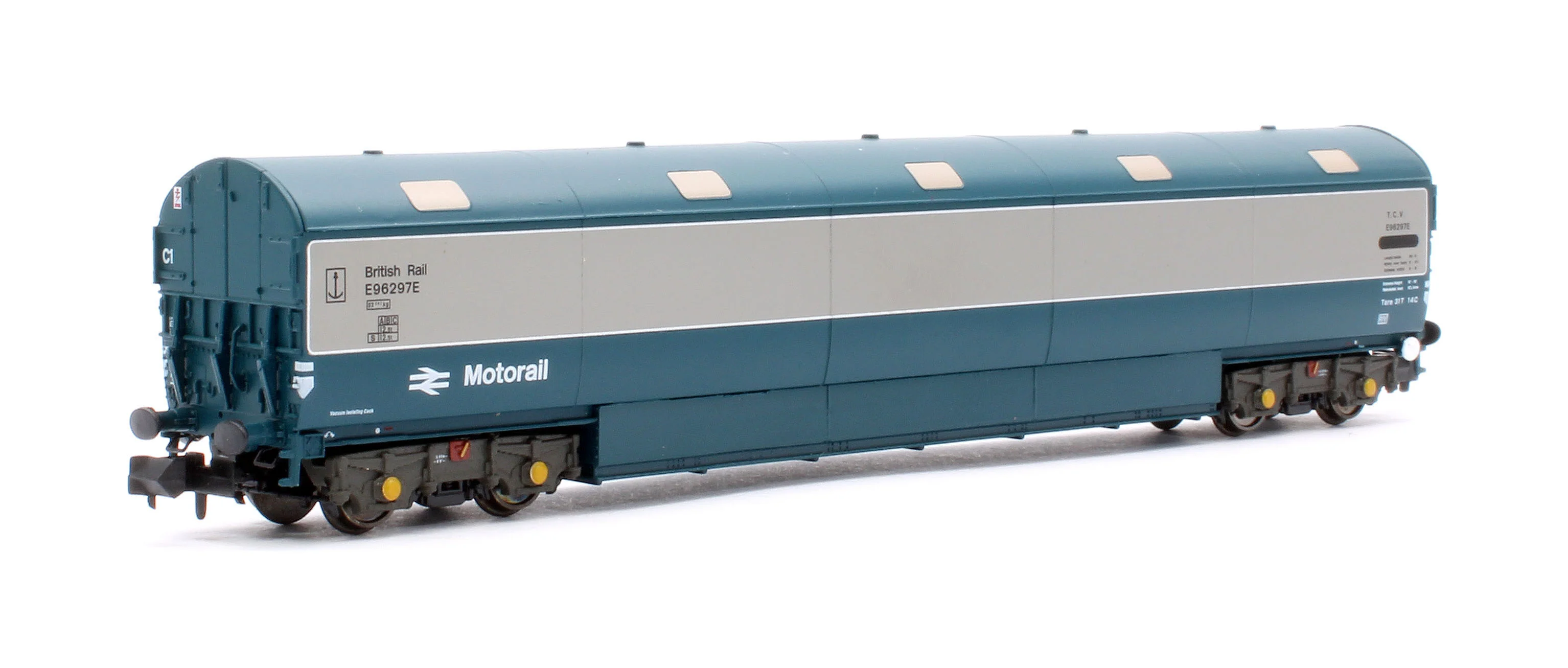 S2303-04 Newton Chambers Car Transporter BR Motorail BR Blue/Grey TCV E96290/297/298E - Pack 1 - Image 5