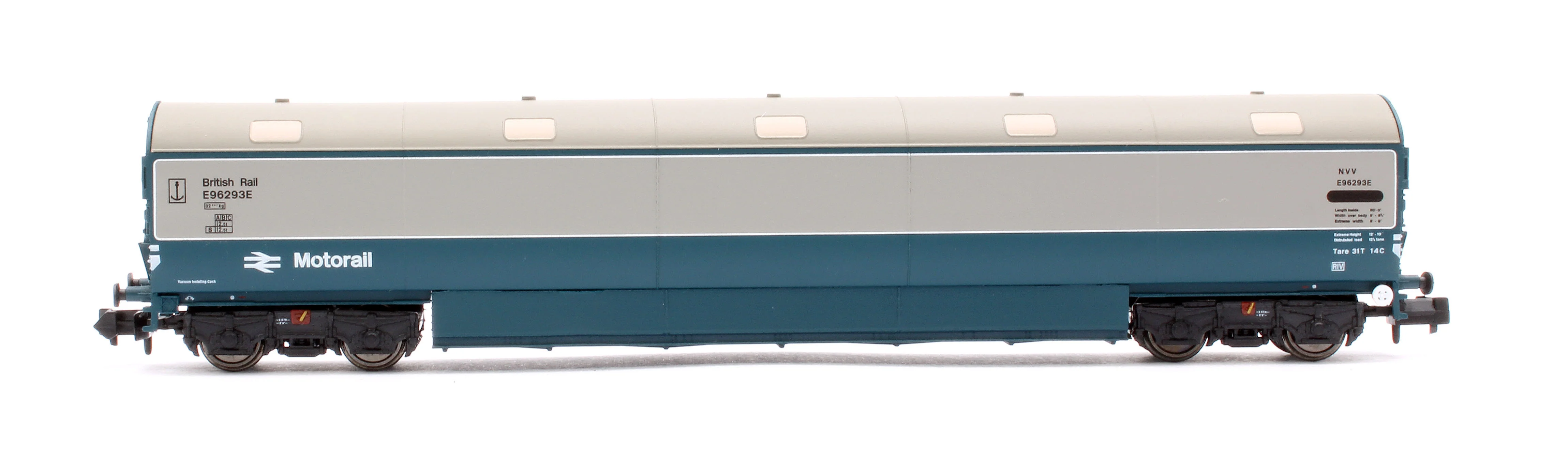 S2303-06 Newton Chambers Car Transporter BR Motorail BR Blue/Grey NVV E96288/289/293E - Pack 3 - Image 9