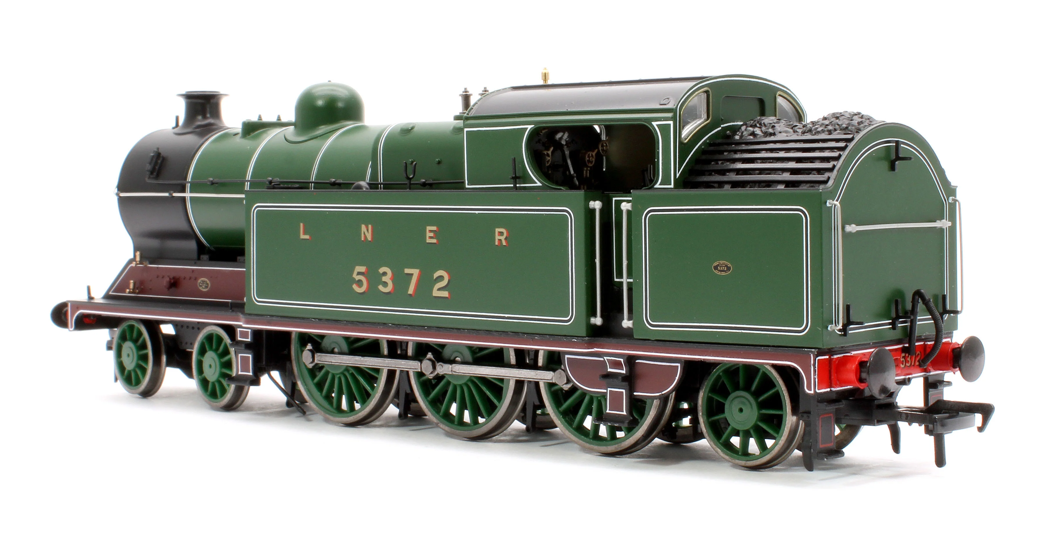 S4101-04A Robinson A5 (GCR Class 9N) 4-6-2 LNER GCR Green No.5372 Steam Tank Locomotive - Image 2