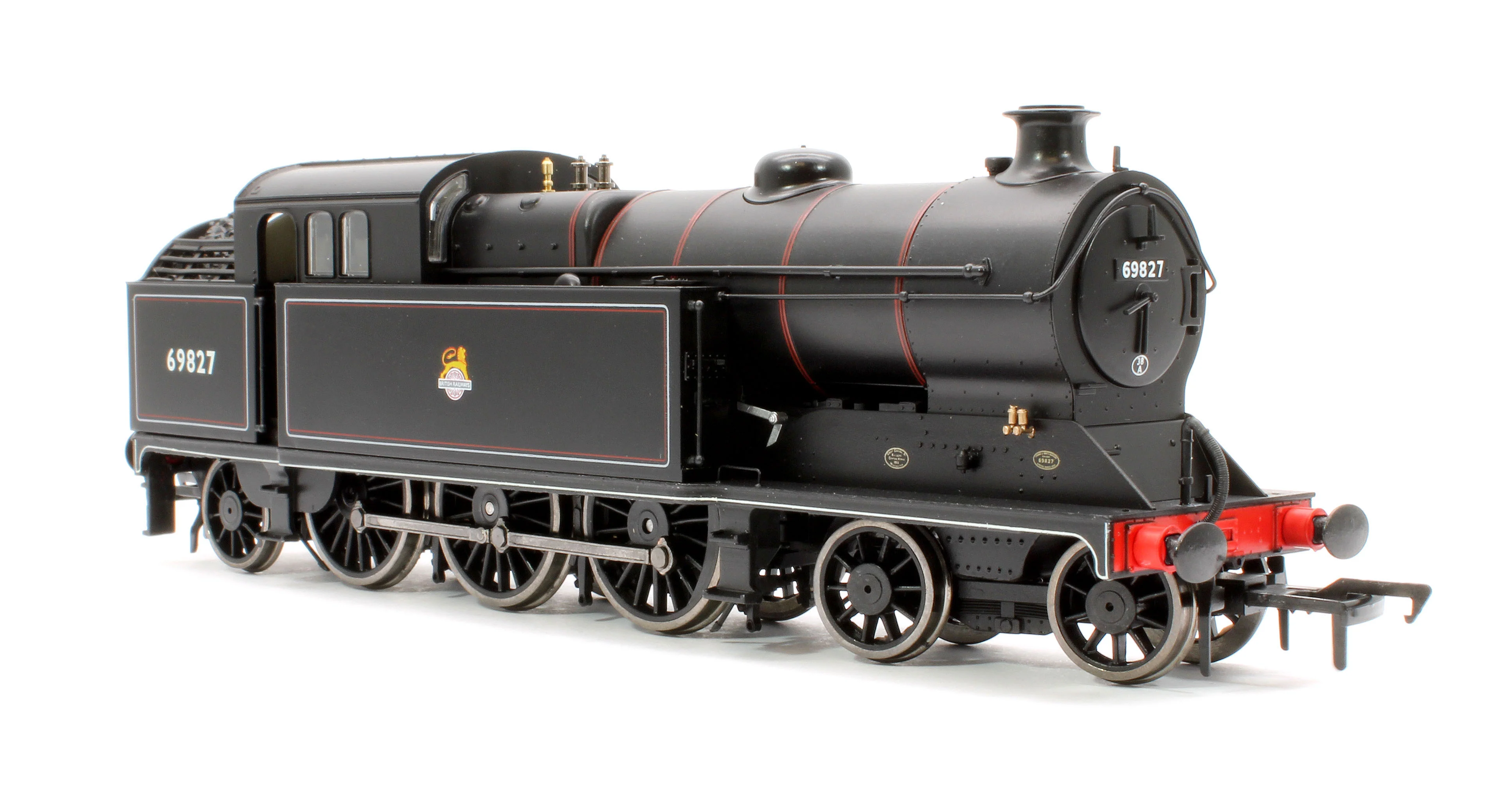 S4101-07A Robinson A5 (GCR Class 9N) 4-6-2 BR Black (Early Emblem) No.69827 Steam Tank Locomotive - Image 4