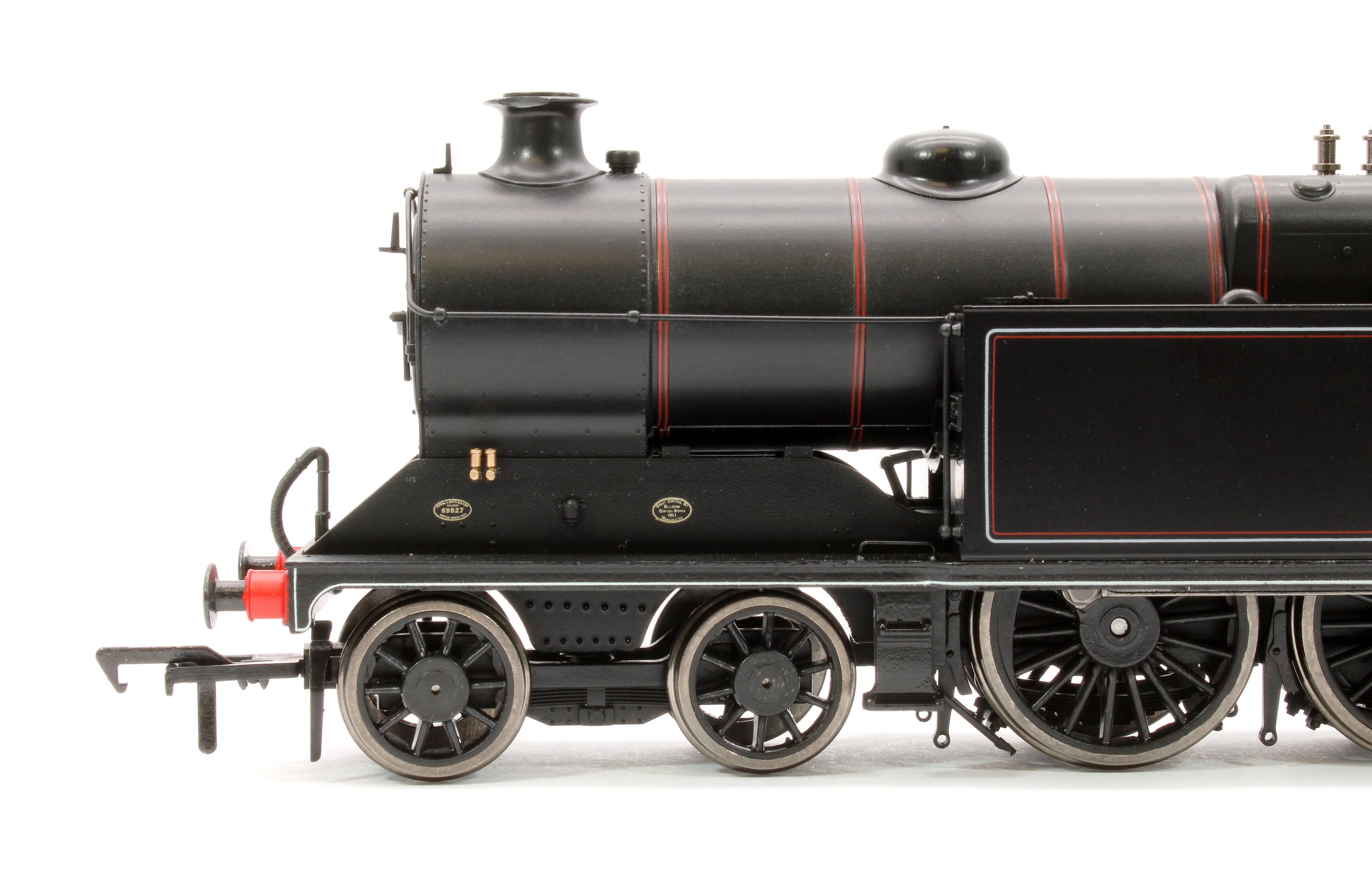 S4101-07A Robinson A5 (GCR Class 9N) 4-6-2 BR Black (Early Emblem) No.69827 Steam Tank Locomotive - Image 7