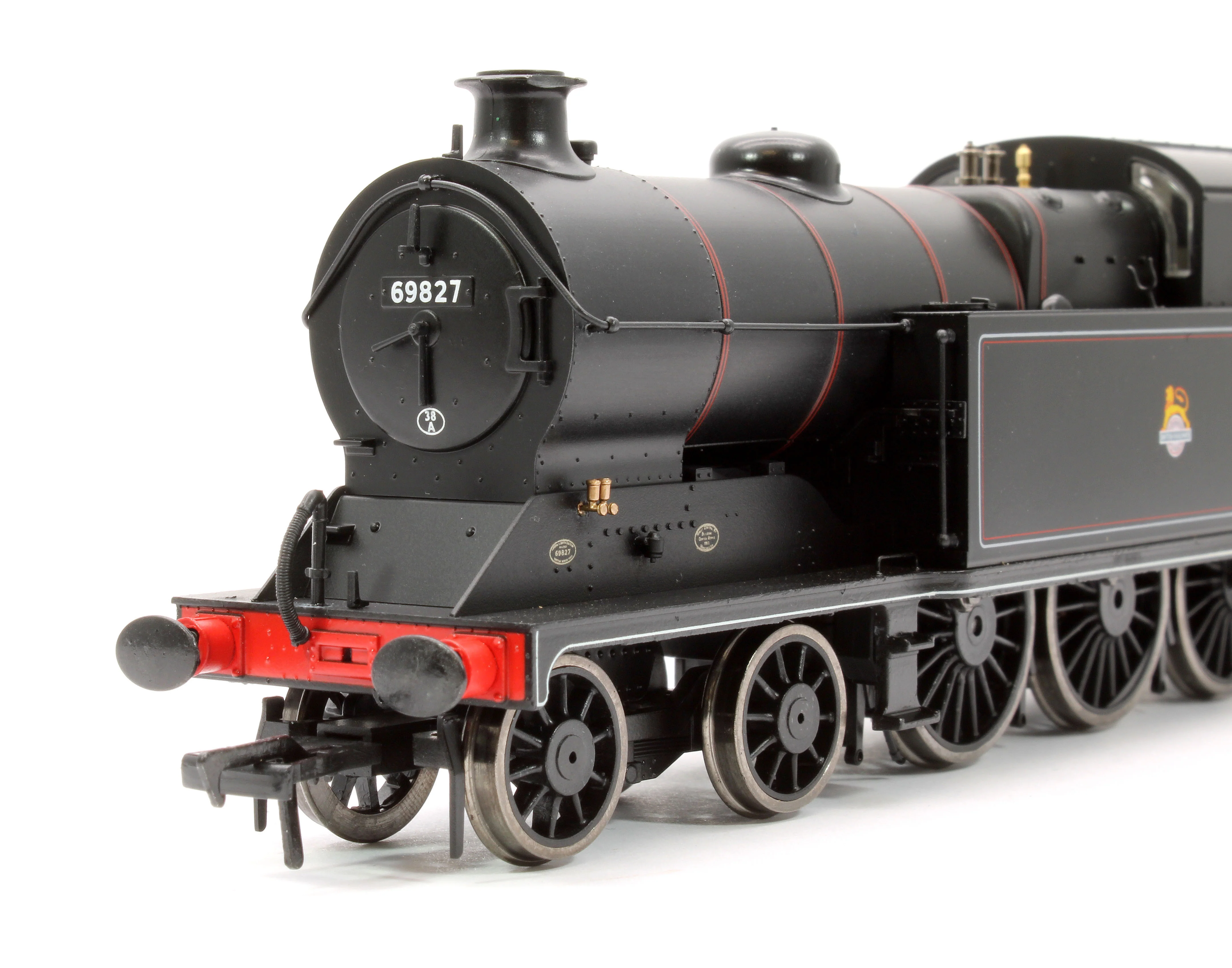 S4101-07A Robinson A5 (GCR Class 9N) 4-6-2 BR Black (Early Emblem) No.69827 Steam Tank Locomotive - Image 8
