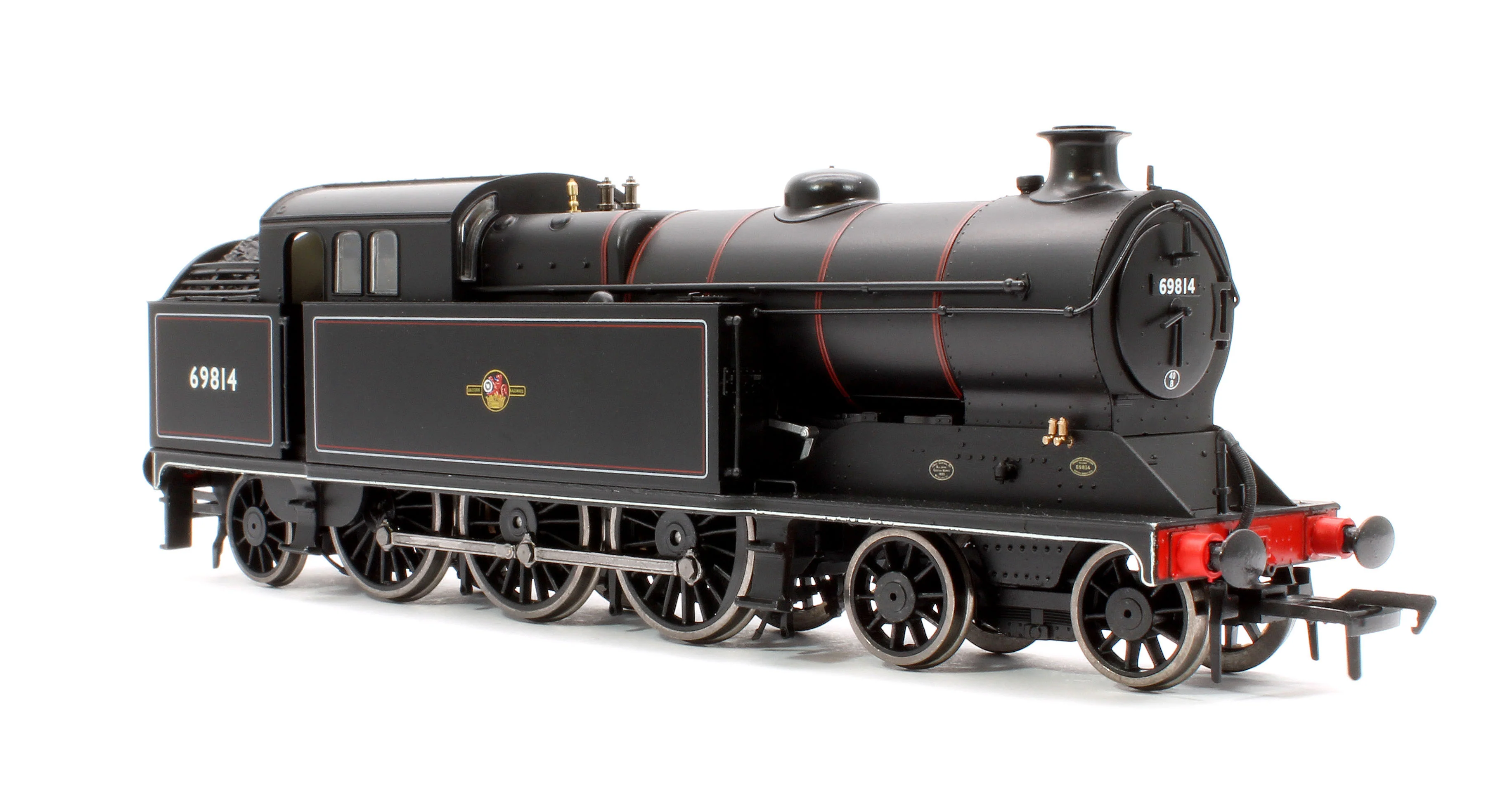 S4101-08A Robinson A5 (GCR Class 9N) 4-6-2 BR Black (Late Crest) No.69814 Steam Tank Locomotive - Image 4