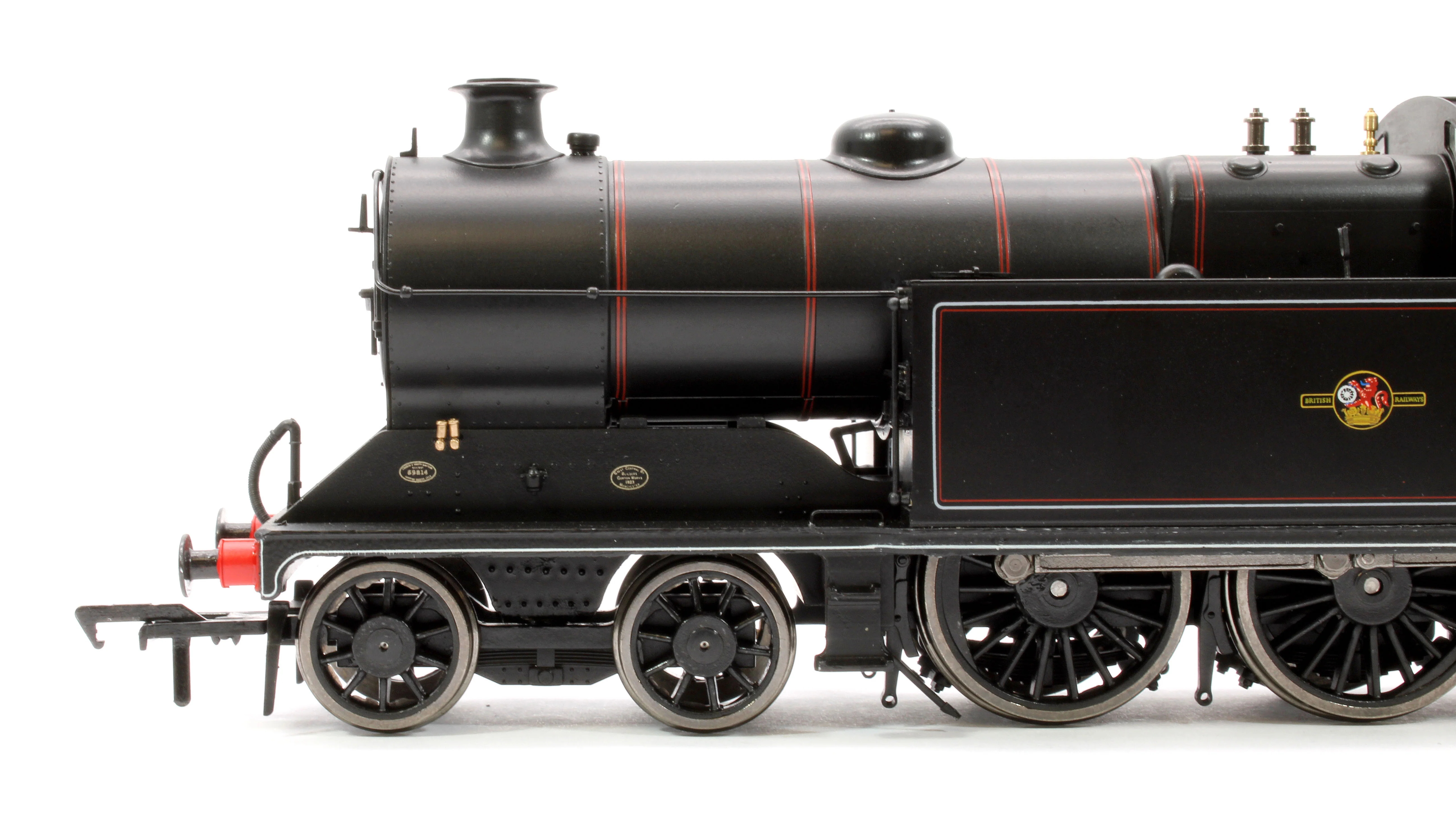 S4101-08A Robinson A5 (GCR Class 9N) 4-6-2 BR Black (Late Crest) No.69814 Steam Tank Locomotive - Image 6