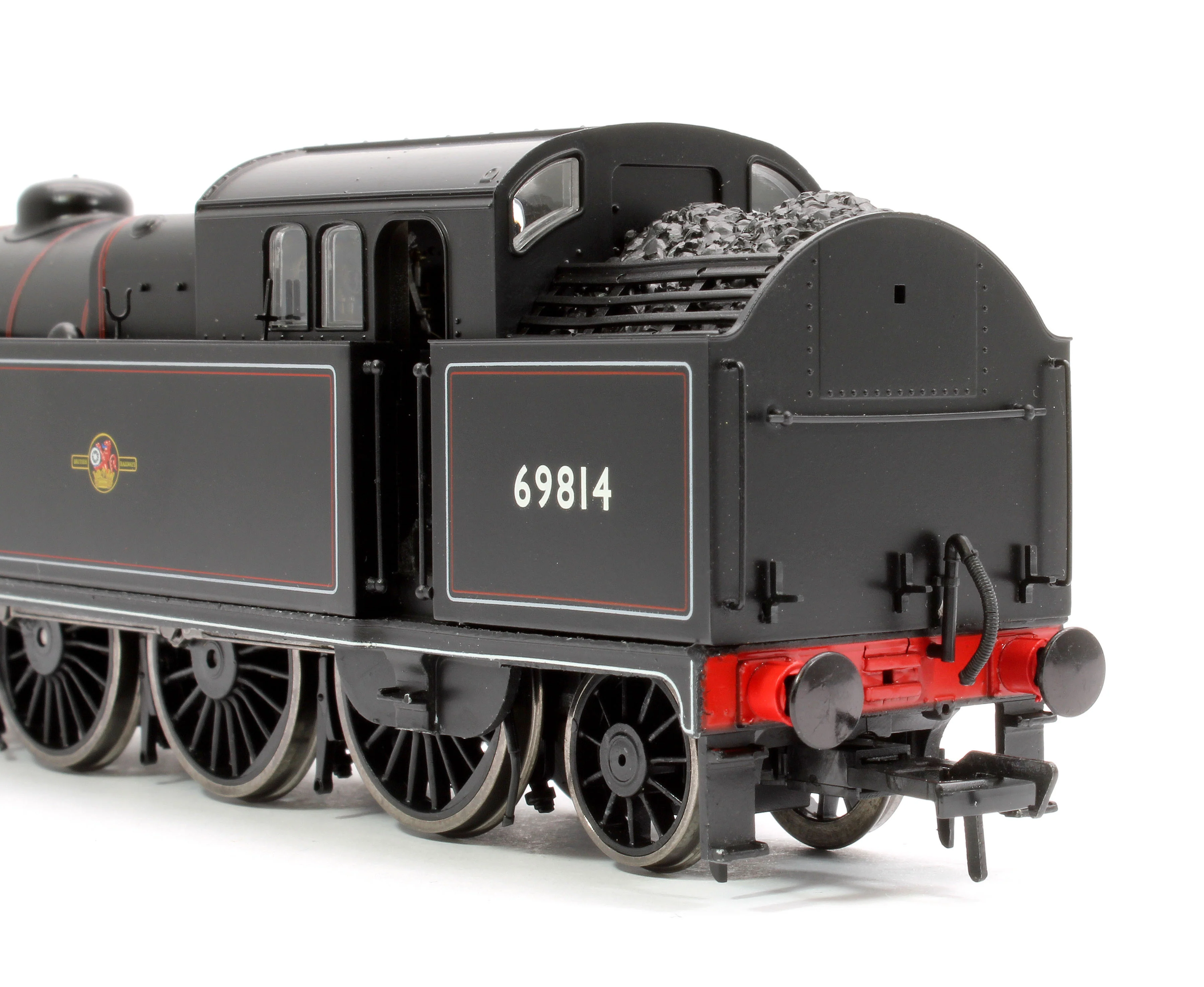 S4101-08A Robinson A5 (GCR Class 9N) 4-6-2 BR Black (Late Crest) No.69814 Steam Tank Locomotive - Image 7