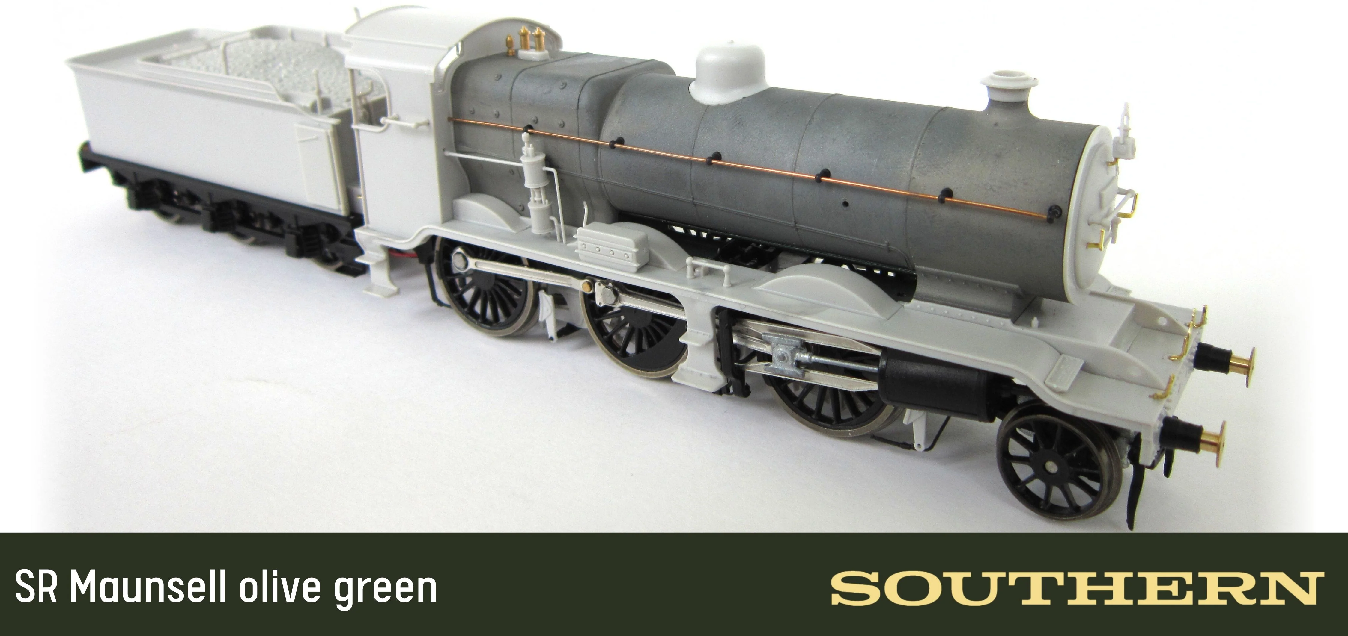S4102-04 LB&SCR K Class 2-6-0 Southern Maunsell Dark Olive Green No.2346 Steam Locomotive - Image 3