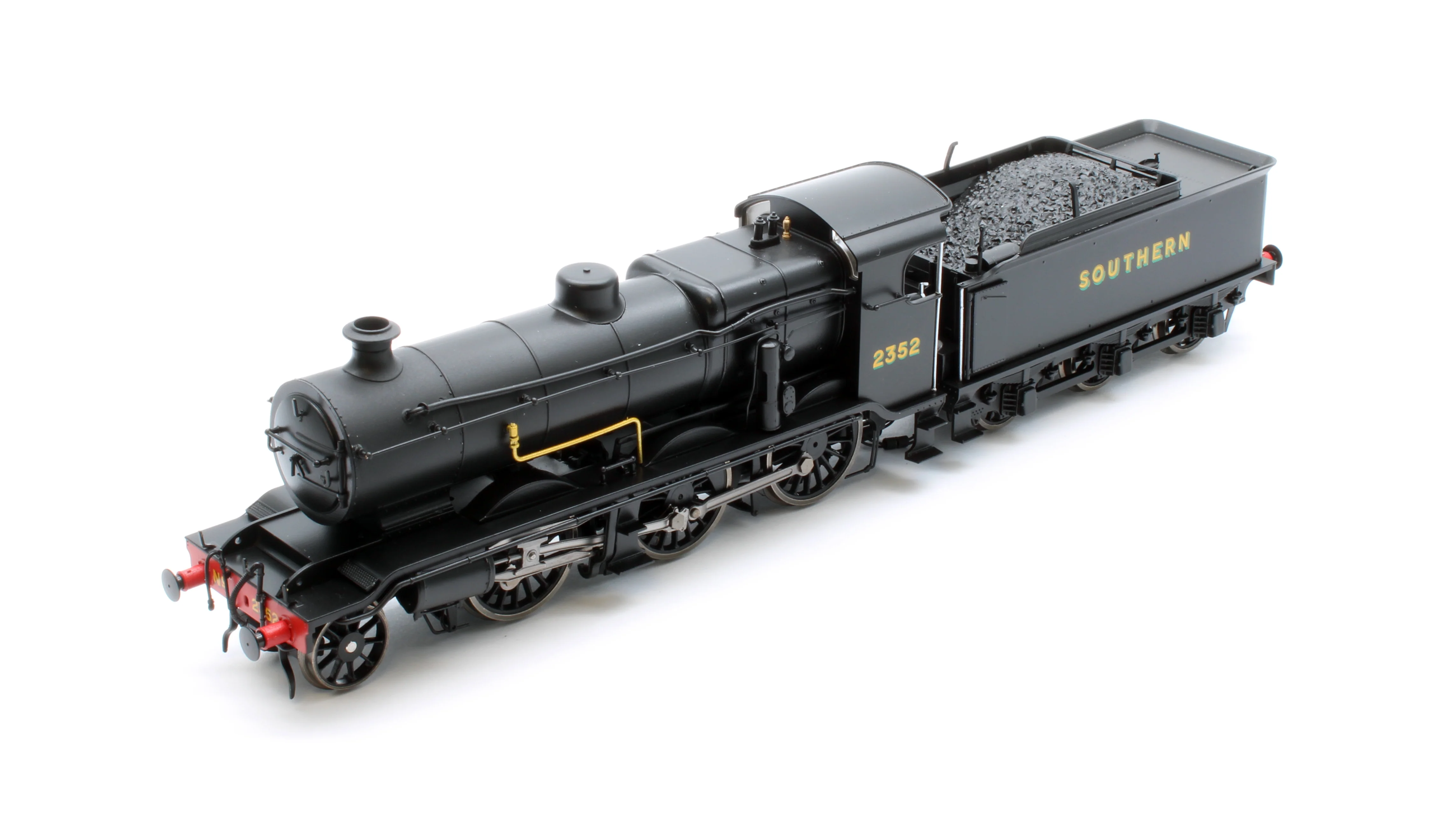 S4102-07 LB&SCR K Class 2-6-0 Southern Bulleid War Time Black No.2352 Steam Locomotive - Image 8