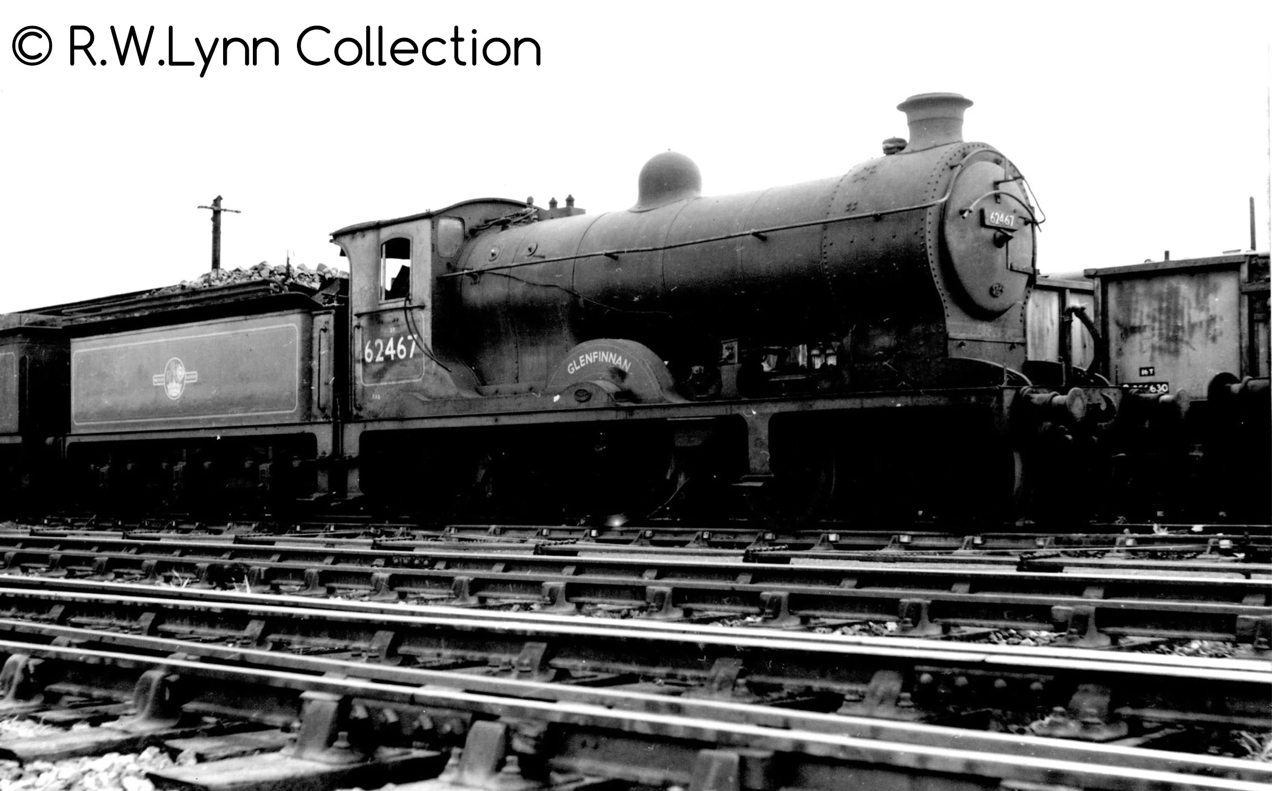 S4103-07 Class D34 āGlenā 4-4-0 62467 āGlenfinnanā BR Lined Black Late Crest (1956-1960) Steam Locomotive - Image 9