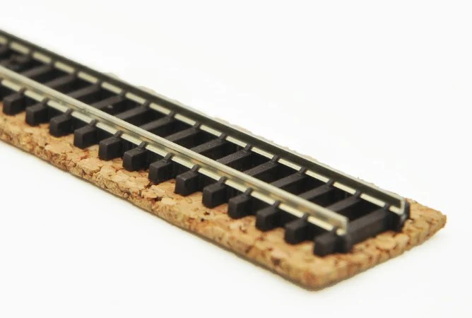 SPD-0018 OO Gauge - Model Railway Cork Track Underlay 10 Meter Long - 2mm Thick - Image 2