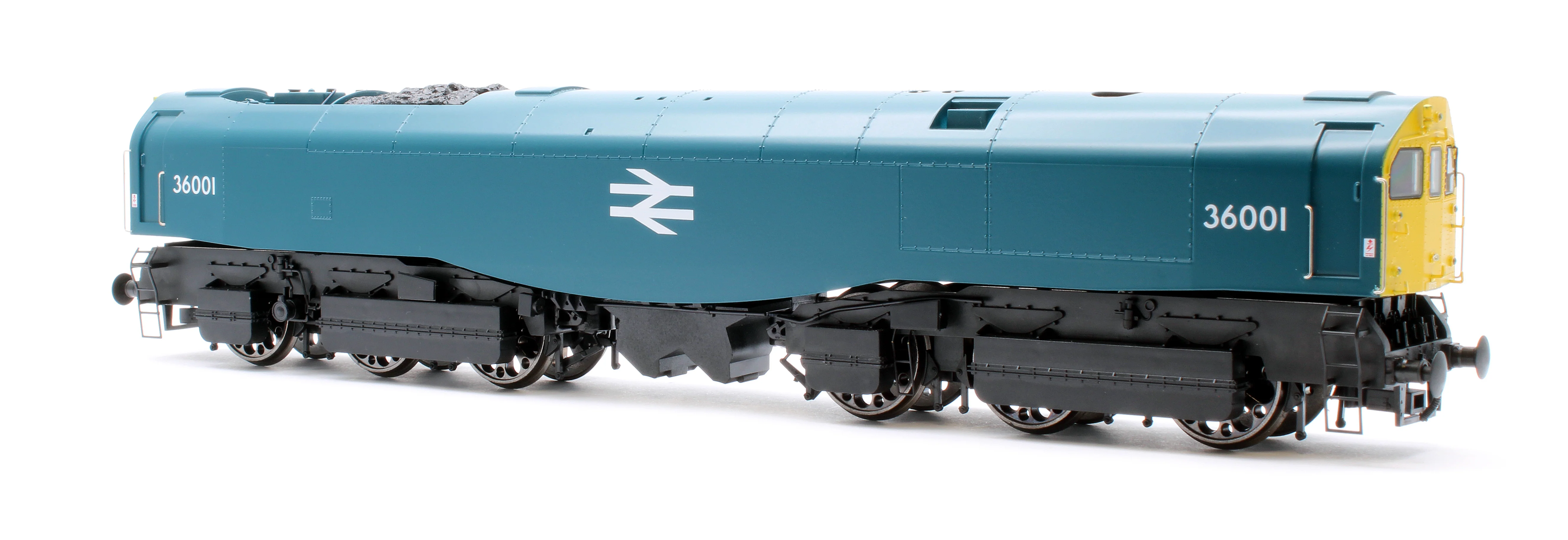 LEAD-OO-F-BLUE SR Bulleid "The Leader" BR Blue 0-6-6-0 Articulated Steam Locomotive - DCC Fitted - Image 2