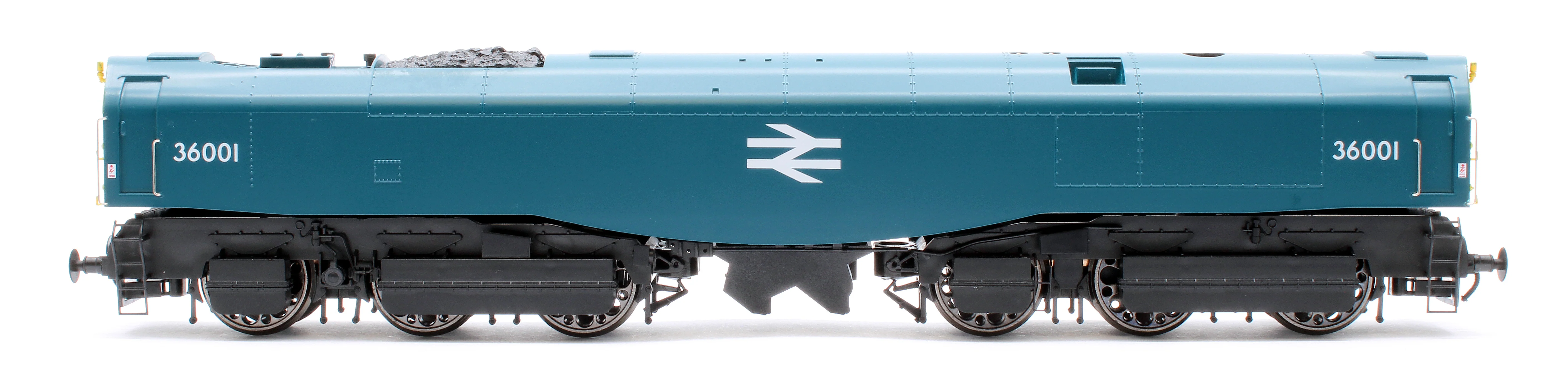 LEAD-OO-S-BLUE SR Bulleid "The Leader" BR Blue 0-6-6-0 Articulated Steam Locomotive - DCC Sound - Image 6