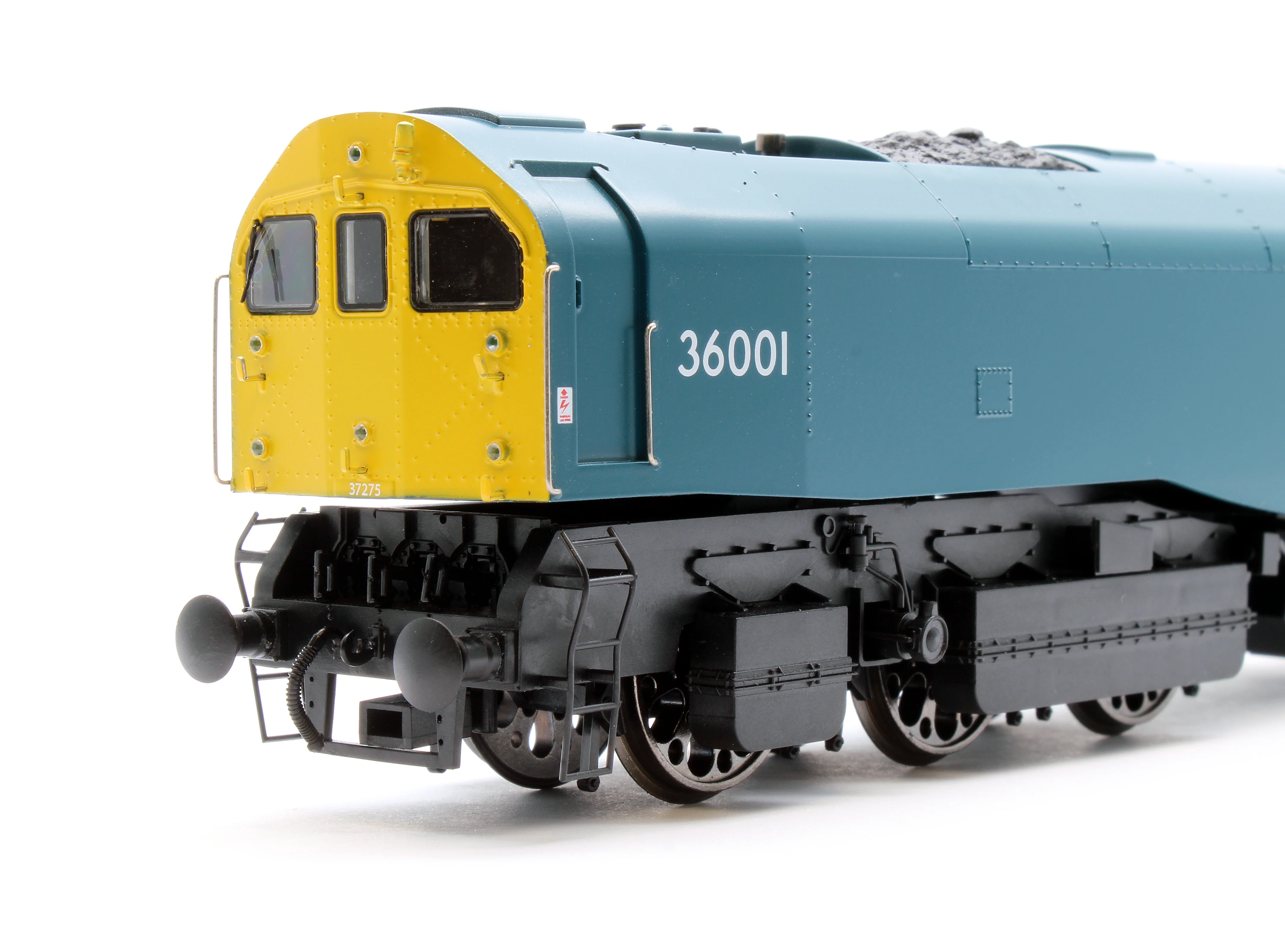 LEAD-OO-S-BLUE SR Bulleid "The Leader" BR Blue 0-6-6-0 Articulated Steam Locomotive - DCC Sound - Image 8