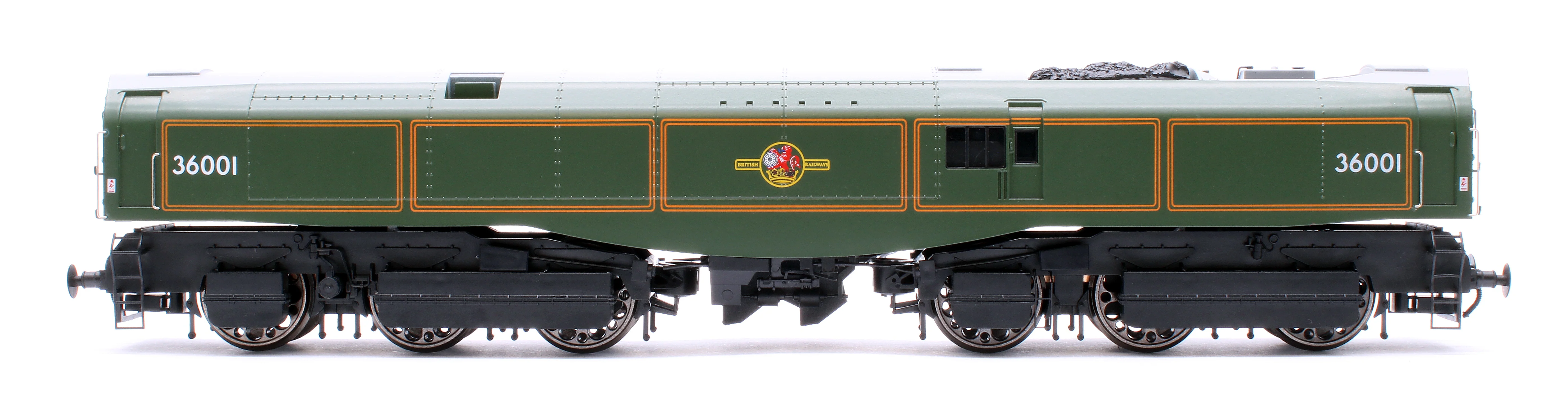 LEAD-OO-S-GREEN SR Bulleid "The Leader" BR Green (Late Crest) 0-6-6-0 Articulated Steam Locomotive - DCC Sound - Image 5